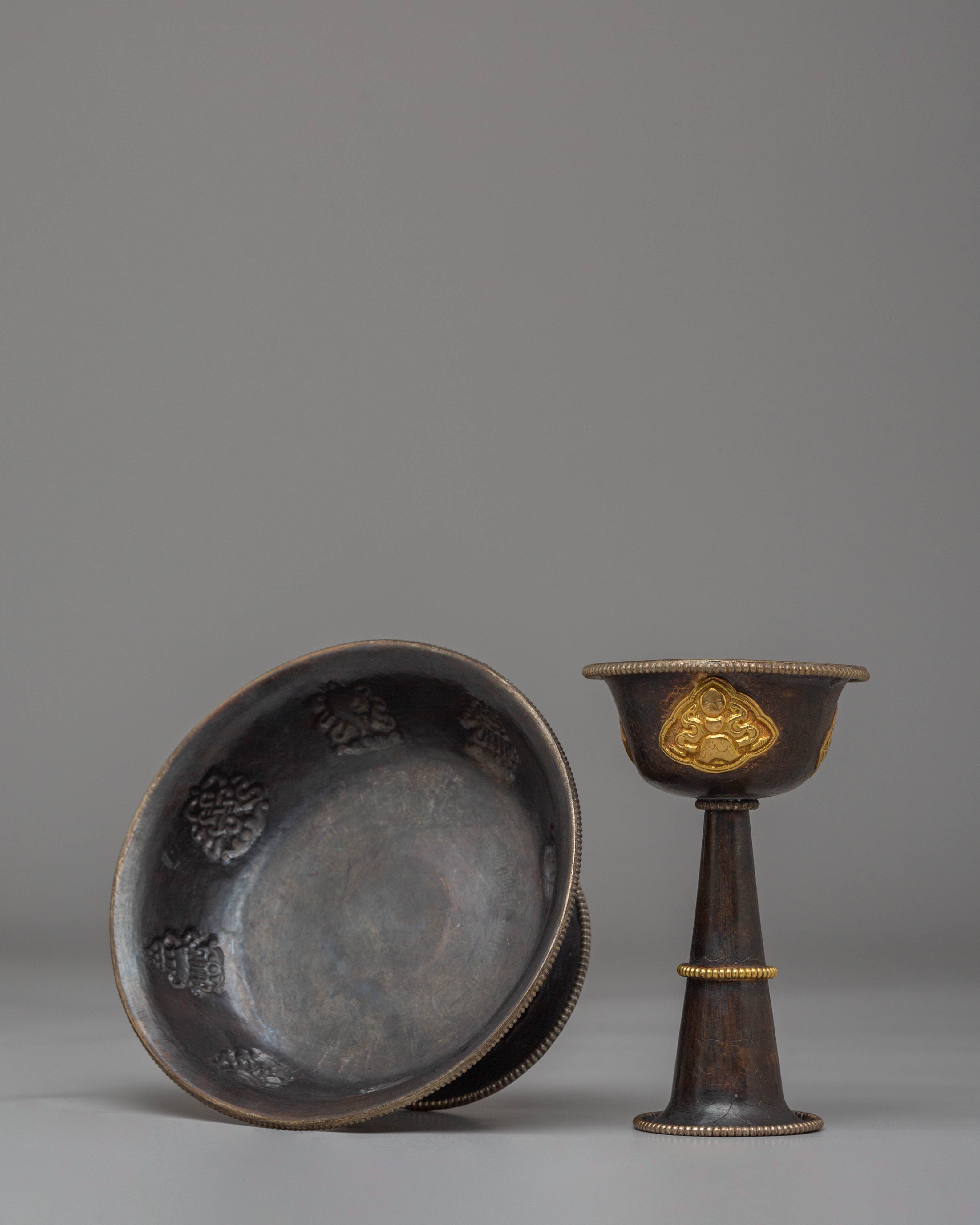 Traditional Tibetan Serkyem Set | Sacred Ritual Tool