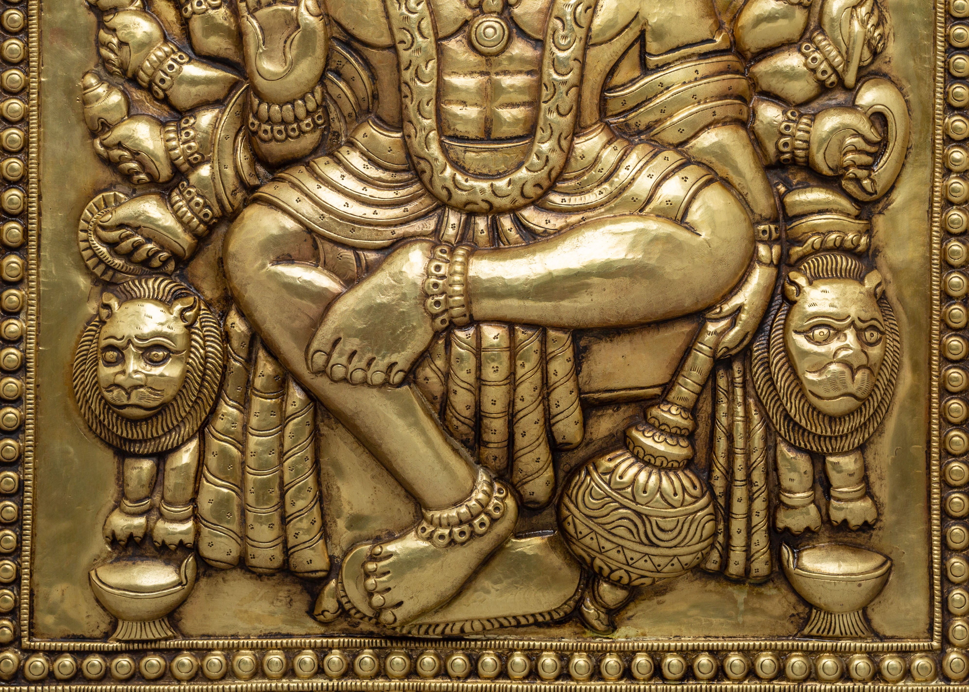 Hanuman Wall Hanging for Decor | Traditional Artwork for Spiritual Blessings