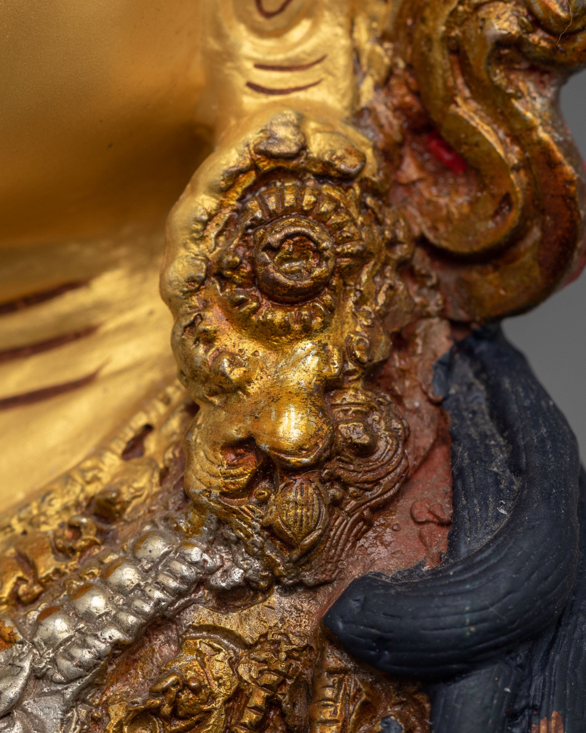 Spiritual Tibetan Guru Rinpoche Statue | Enlightened Master