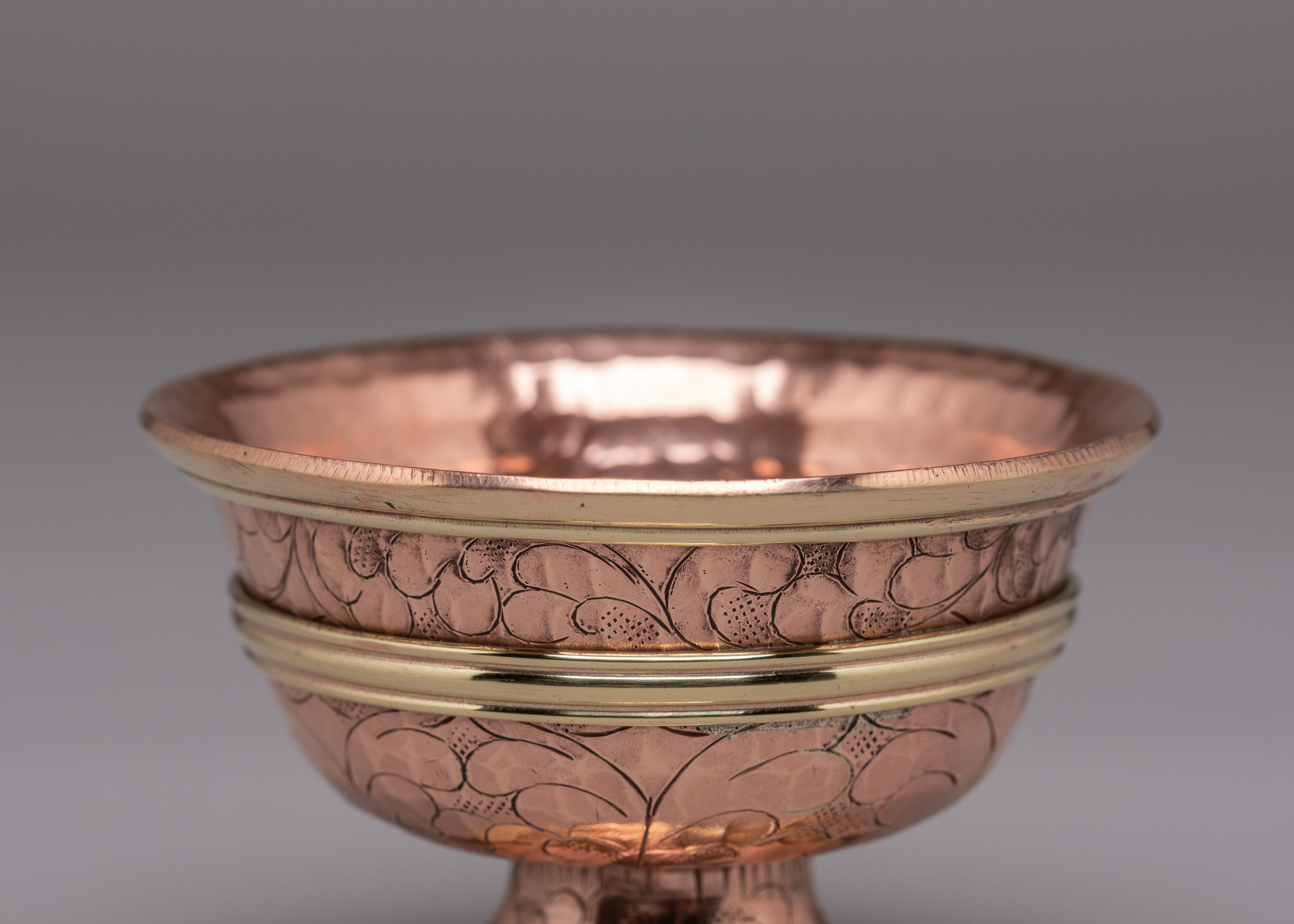 Handcrafted Offering Bowls Set | Tibetan Altar Decor