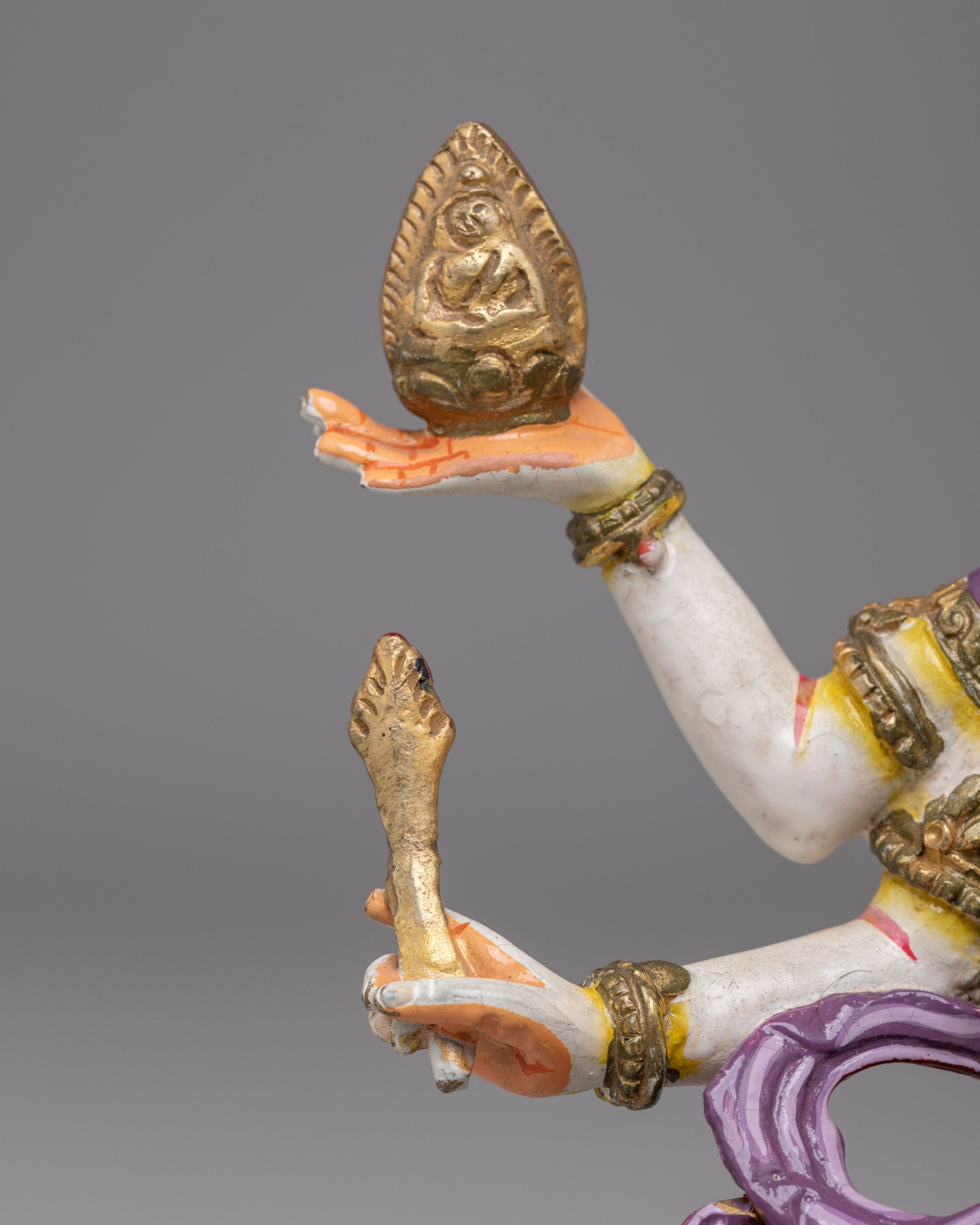 Buddhist Ushnisha Vijaya Namgyalma Statue | Tibetan Goddess Sculpture