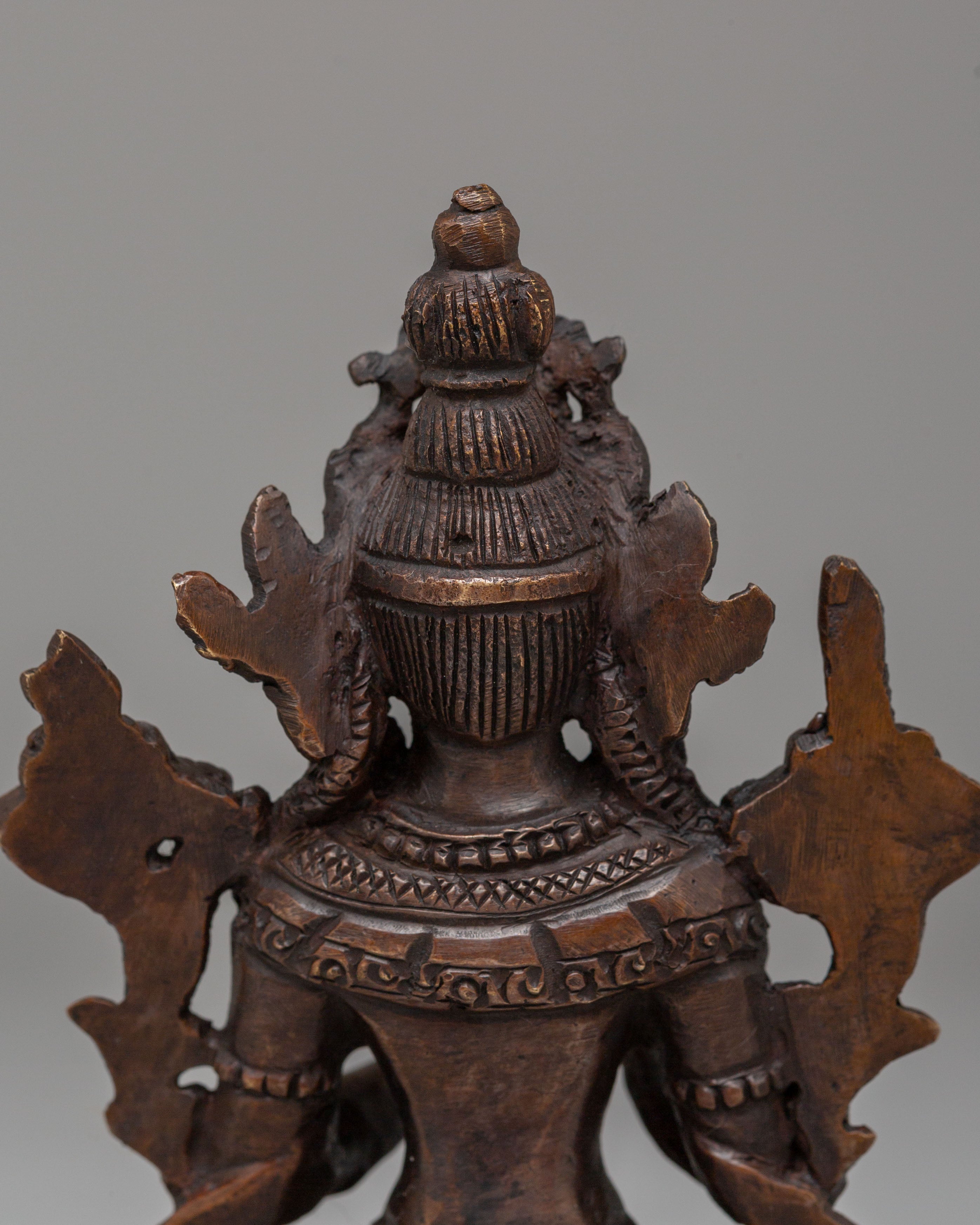 Himalayan Manjushri Spiritual Statue | Bodhisattva of Wisdom