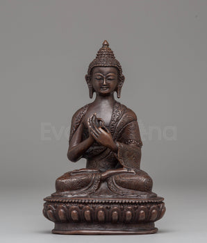 Copper Handcrafted Vairocana Sculpture