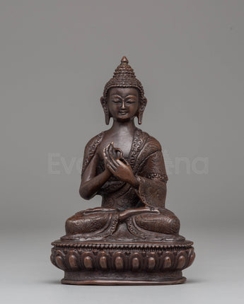 Copper Handcrafted Vairocana Sculpture