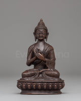 Copper Handcrafted Vairocana Sculpture