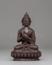 Copper Handcrafted Vairocana Sculpture