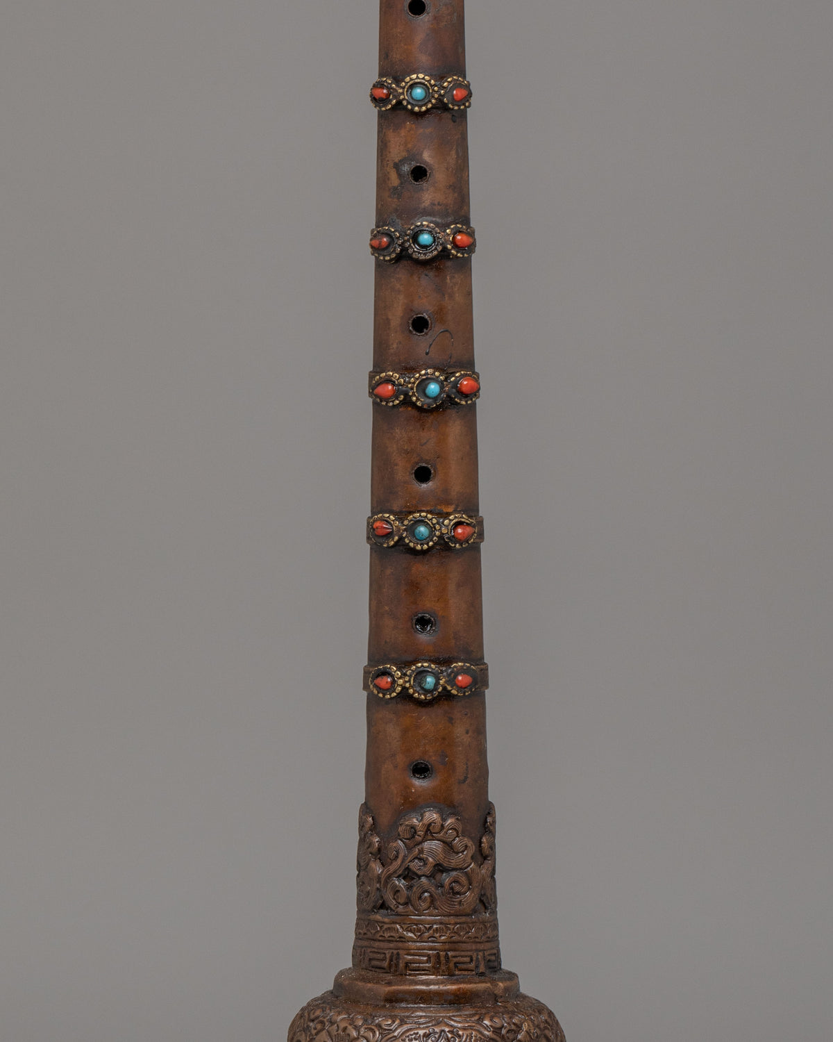 Tibetan Ritual Gyaling Set | Handcrafted Buddhist Instrument