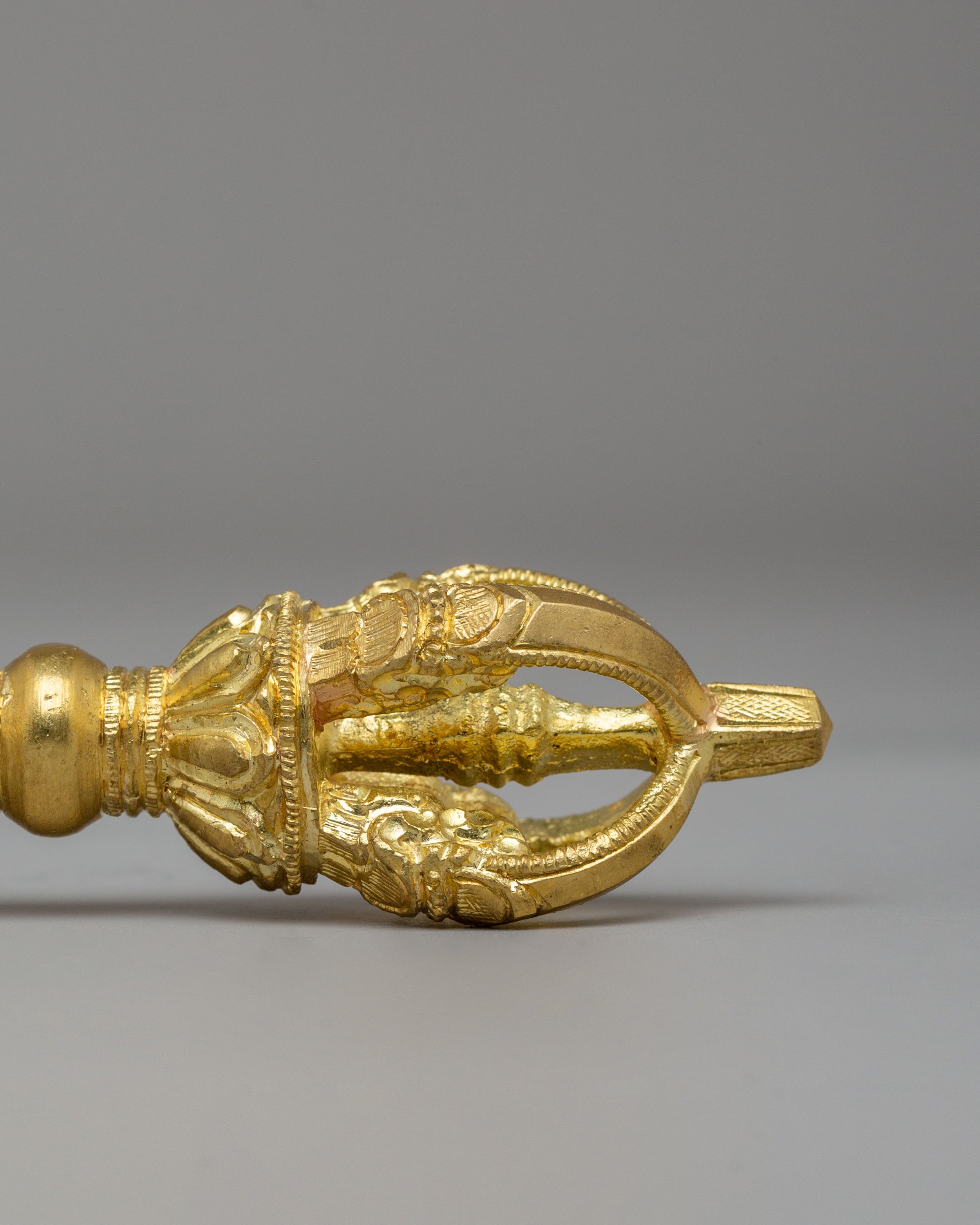 Tibetan Vajra and Bell Ritual Set | Handcrafted Buddhist Ceremonial Tools
