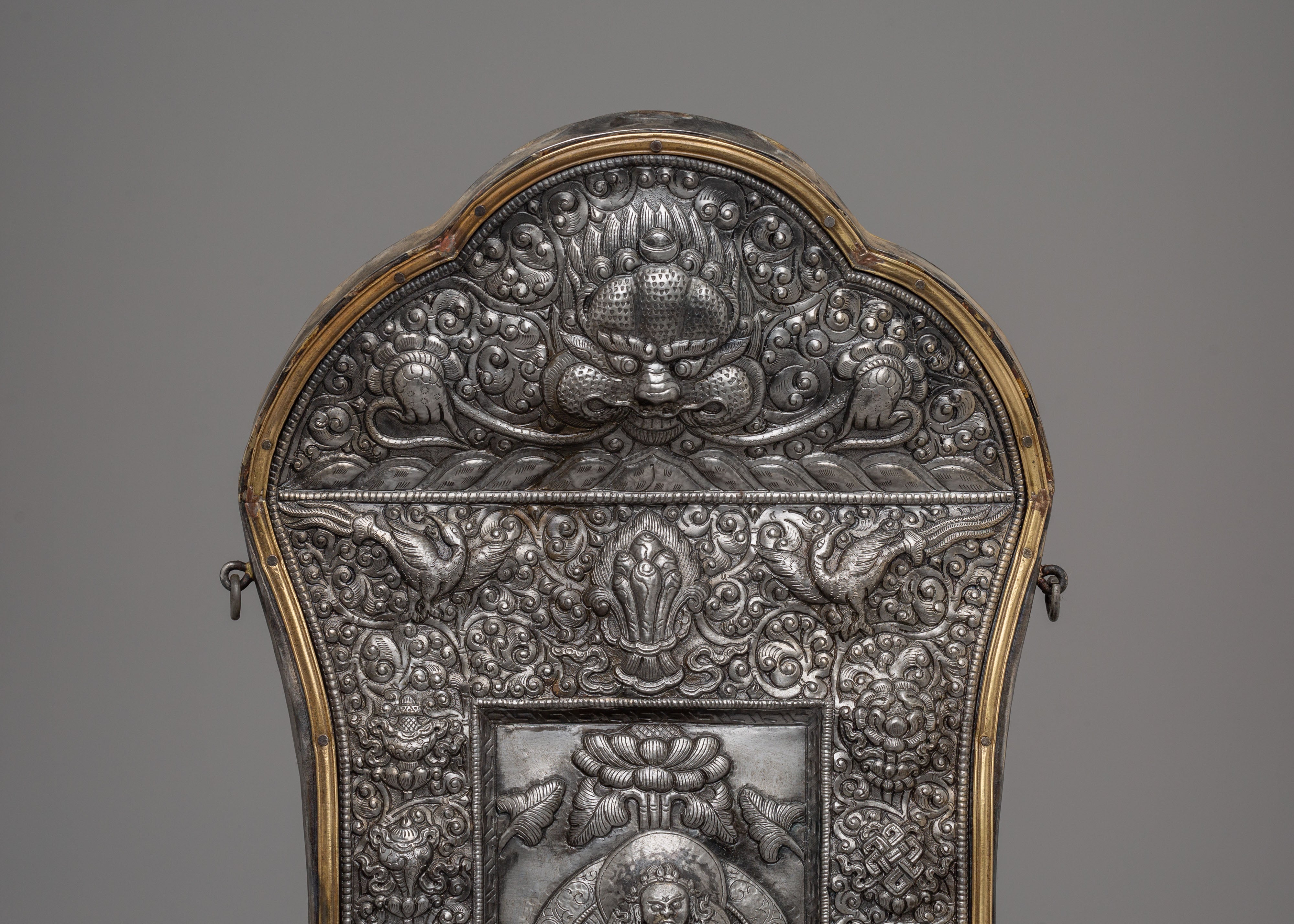 Sacred Dzambhala Wall Hanging | Tibetan Wealth Deity Art