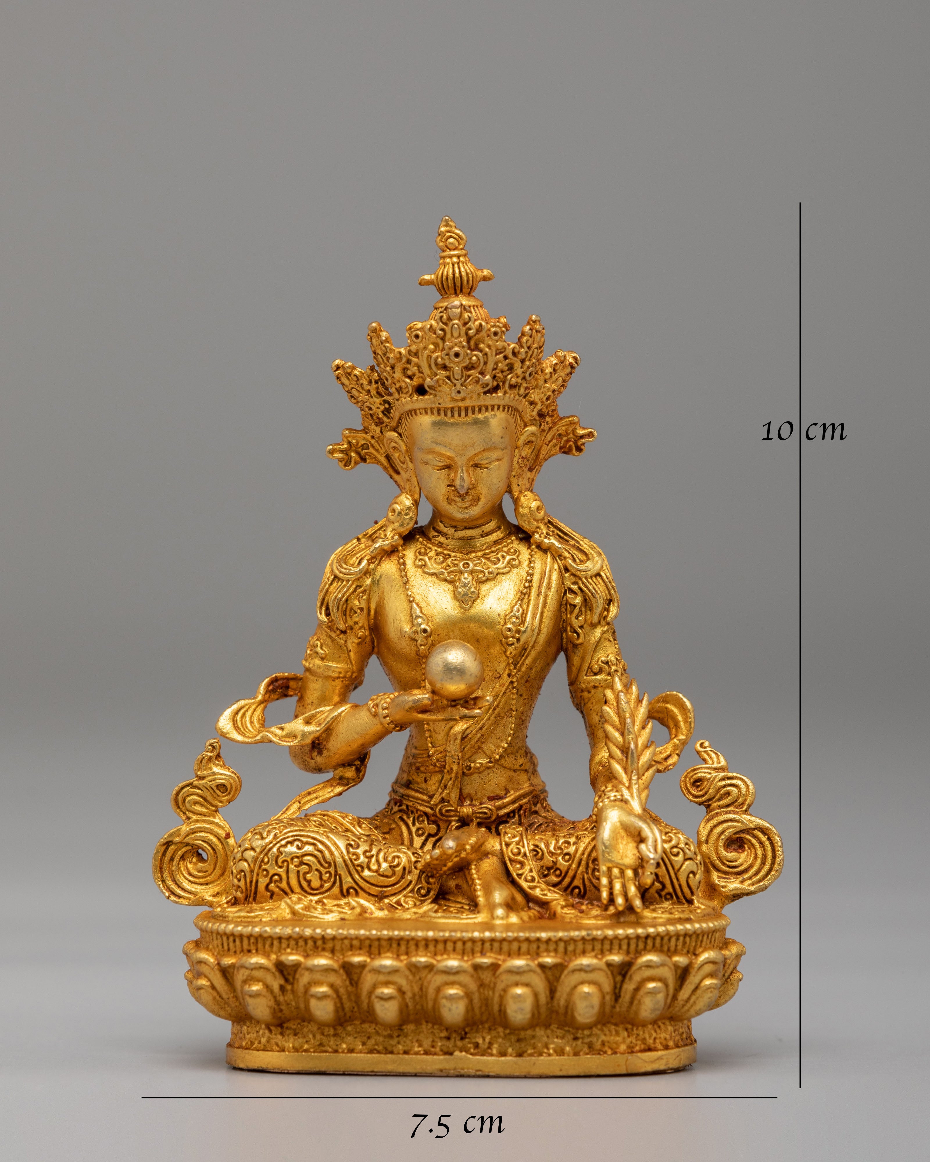 Sacred Kshitigarbha Deity Statue | Bodhisattva of Compassion and Protection