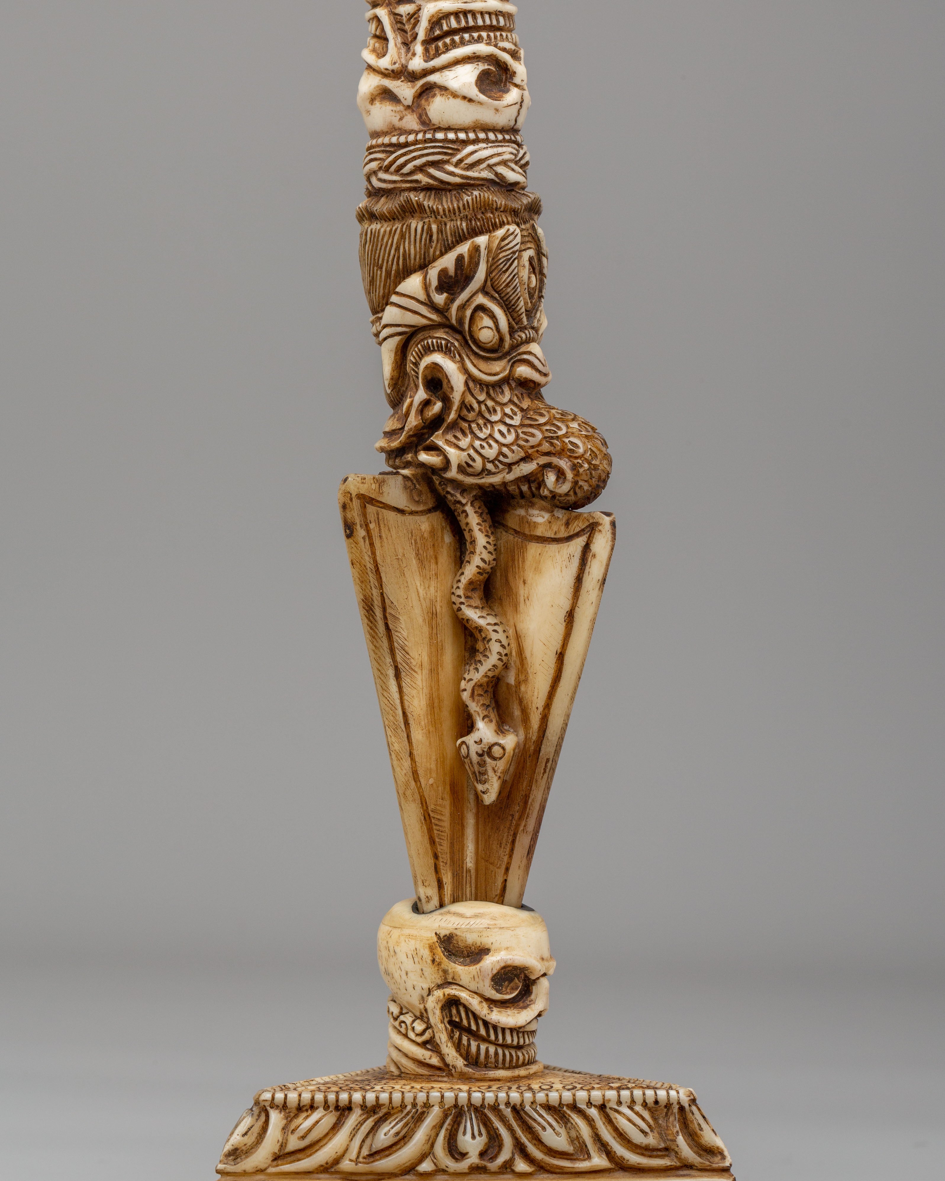 Traditional Vajrayana Ritual Phurba | Tibetan Ritual Dagger Artwork