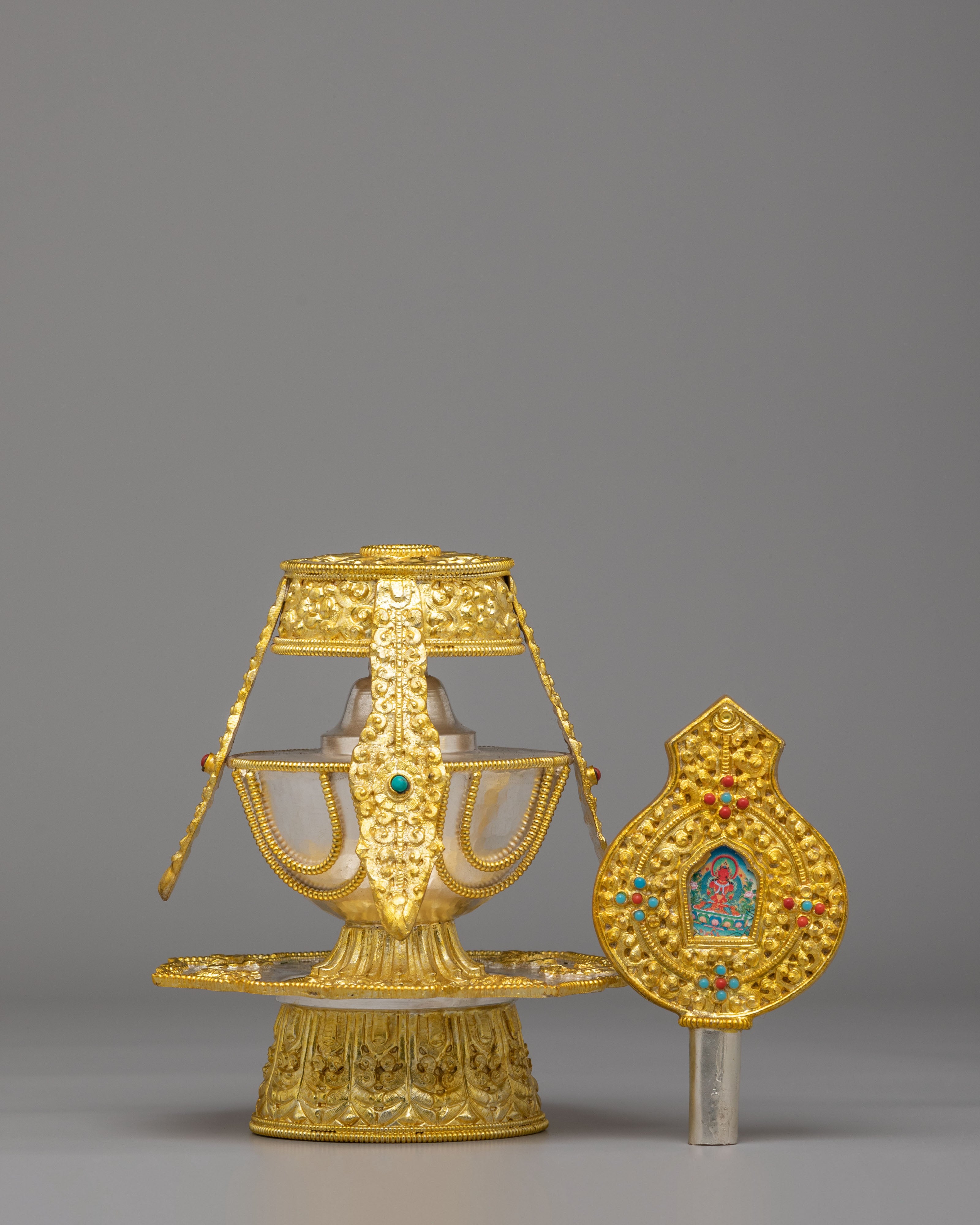 Traditional Long Life Vase | Symbolizing Longevity and Spiritual Blessings