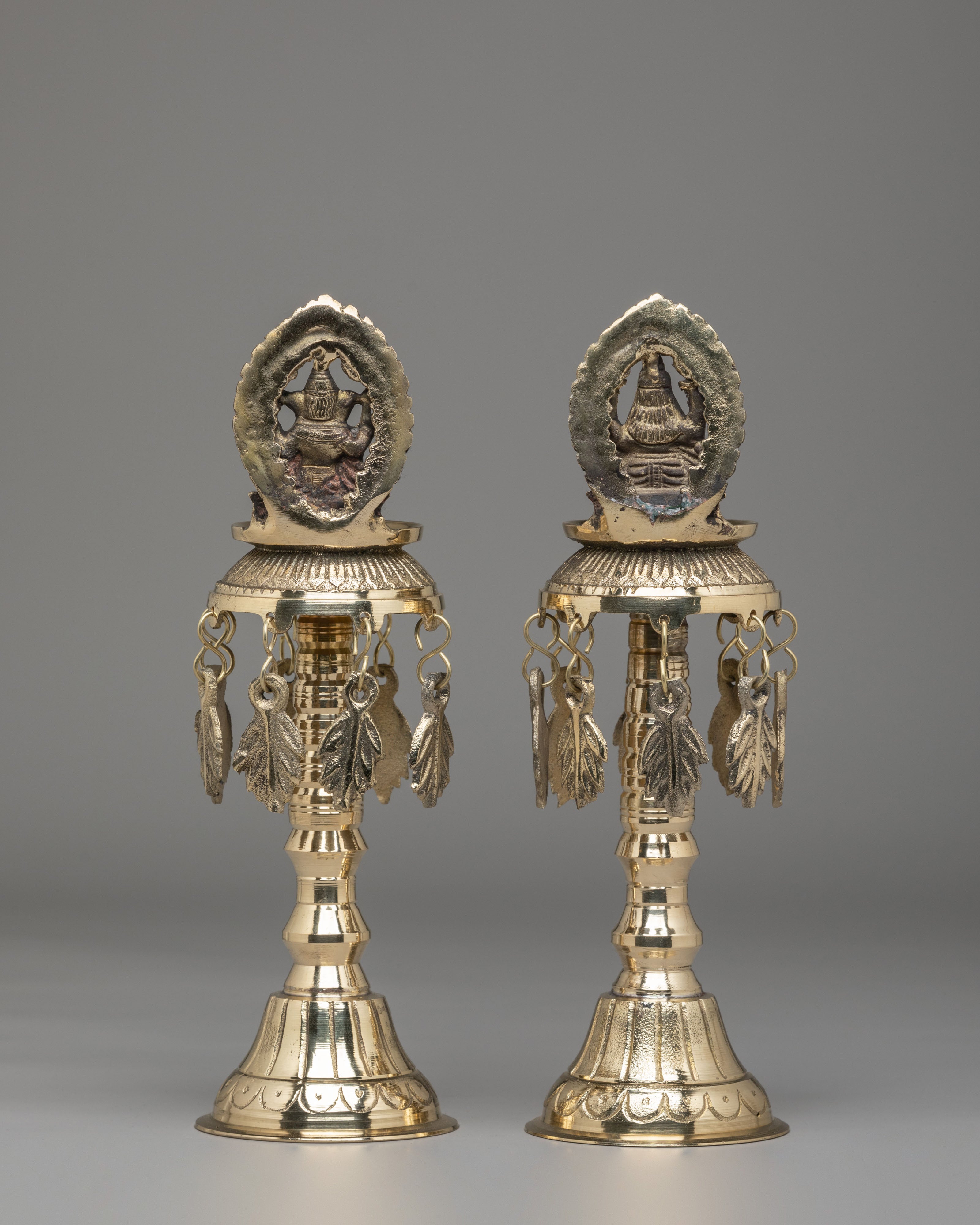 Oil Lamp Set for Rituals | Perfect for Meditation, Prayer, and Spiritual Ceremonies