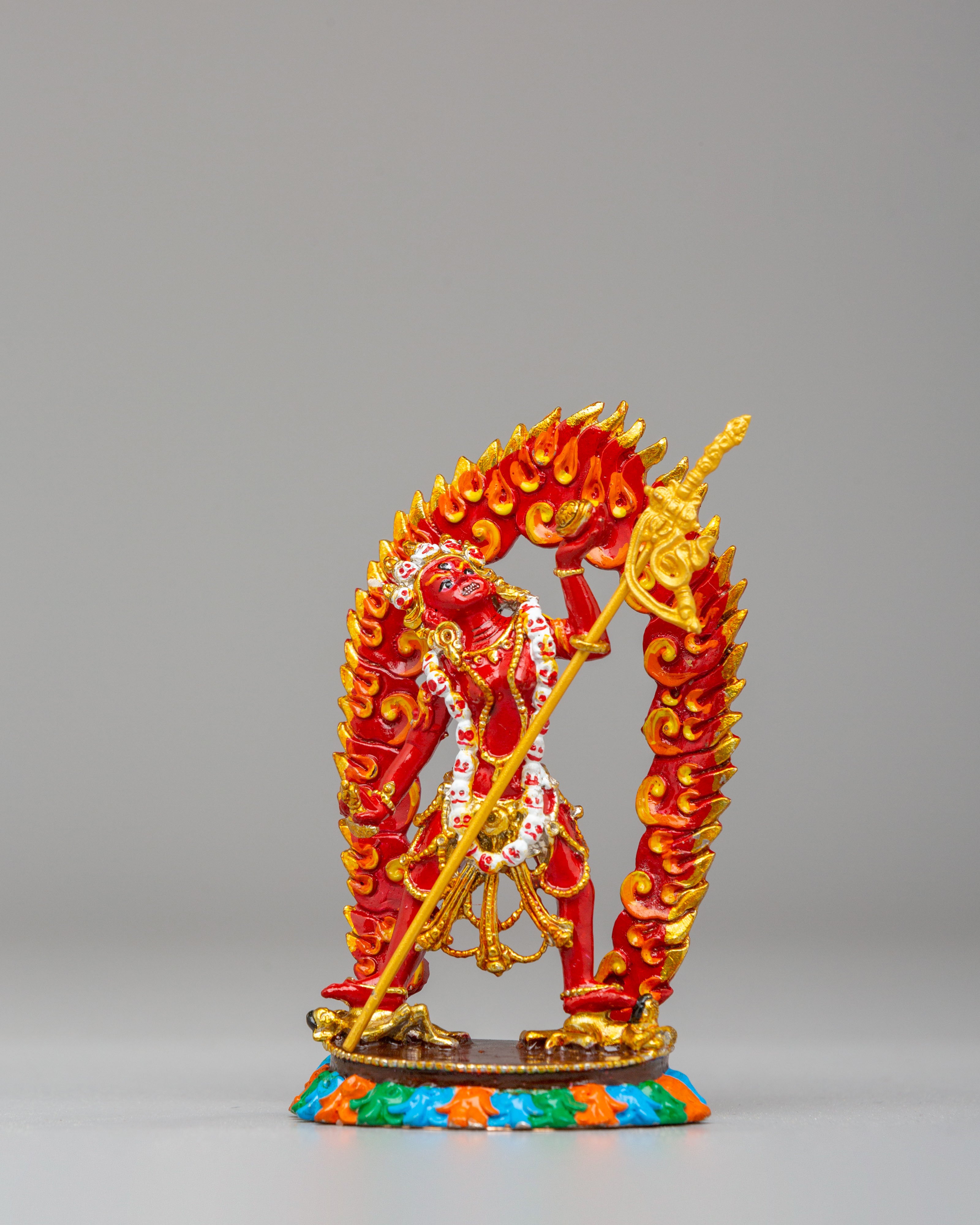 Vajrayogini Buddhist Protector Goddess Statue | Tibetan Tantric Deity Sculpture