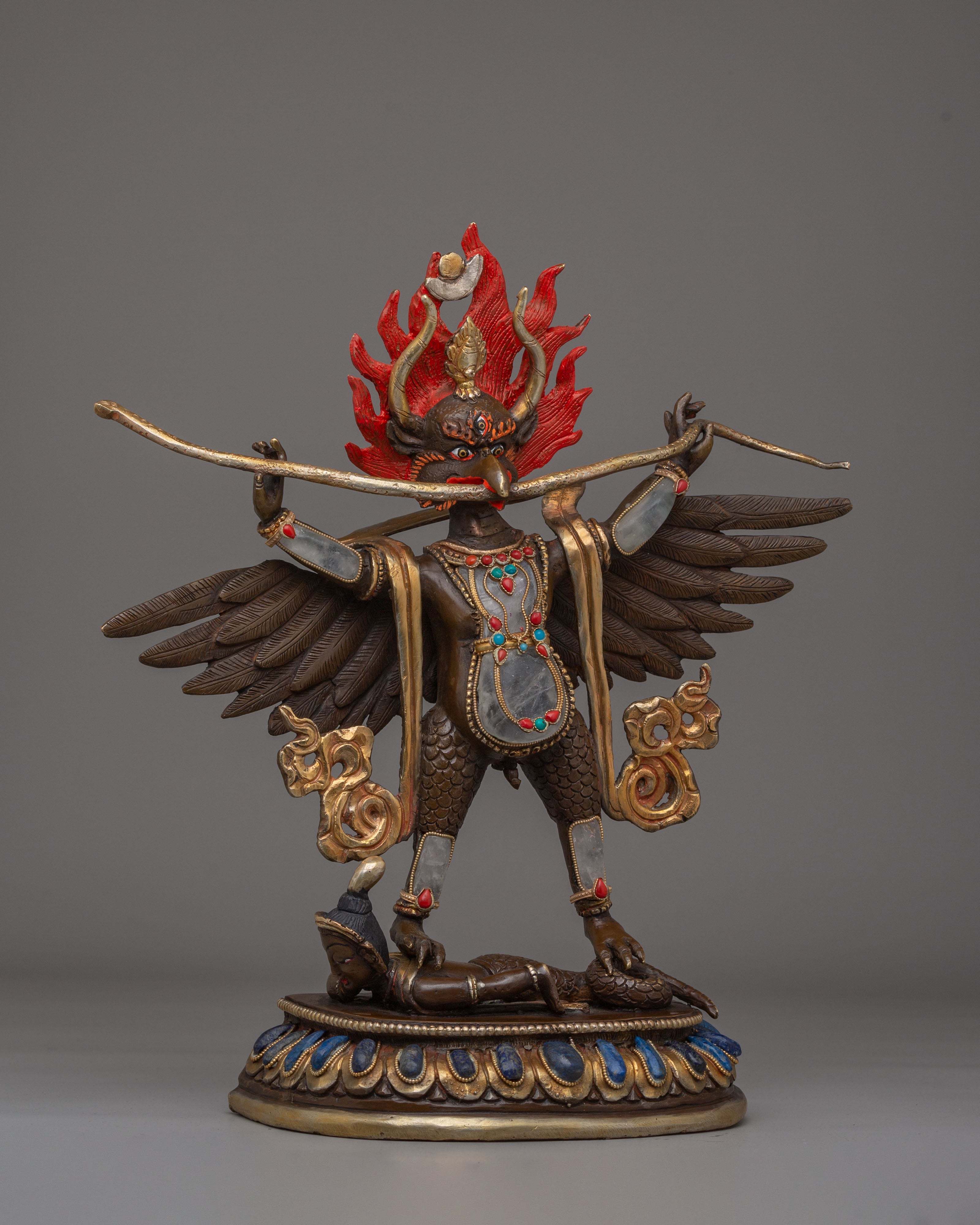 Sacred Decorative Garuda Statue | Divine Guardian Deity