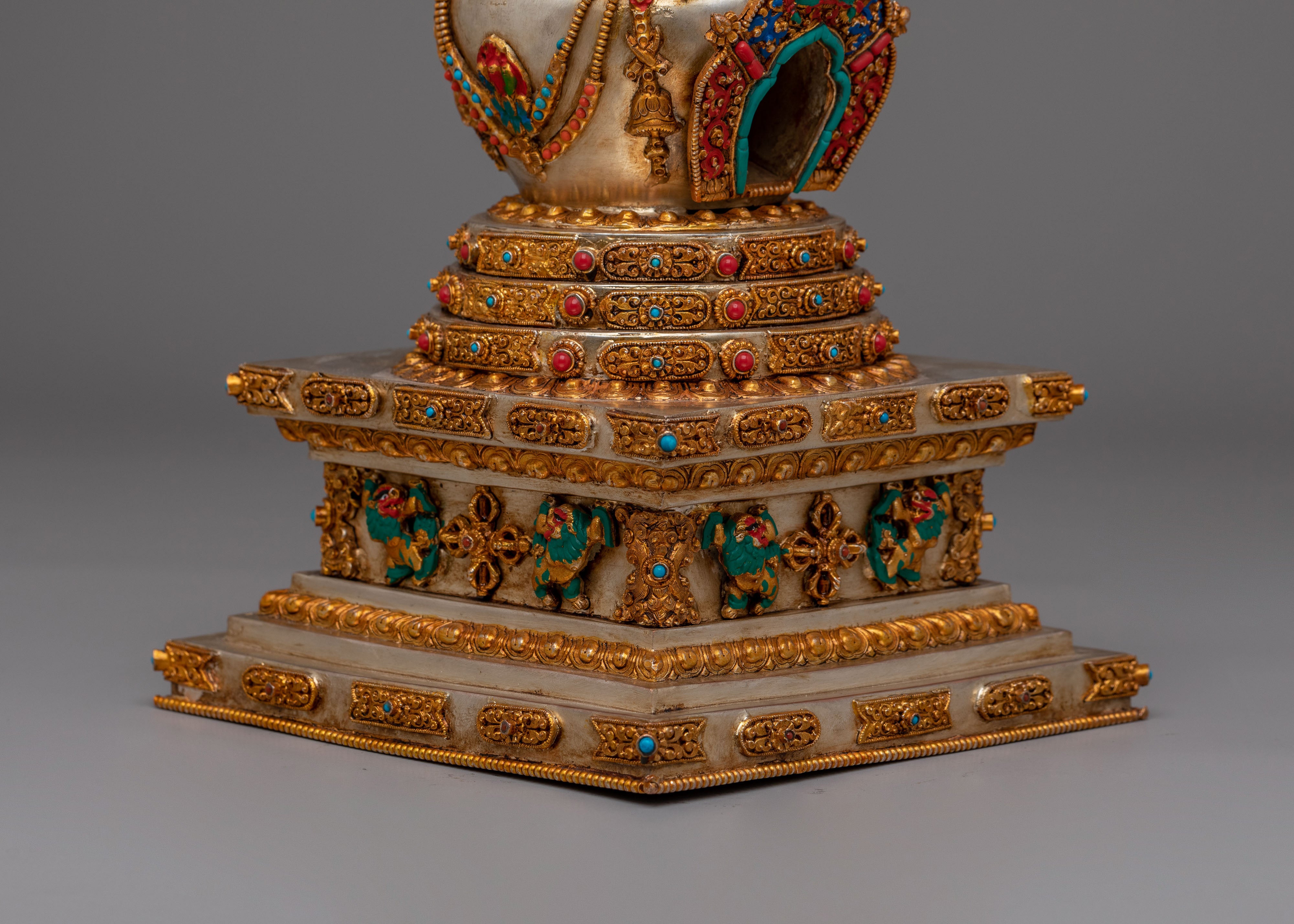 Traditional Tibetan Namgyal Stupa | Symbol of Spiritual Protection and Enlightenment