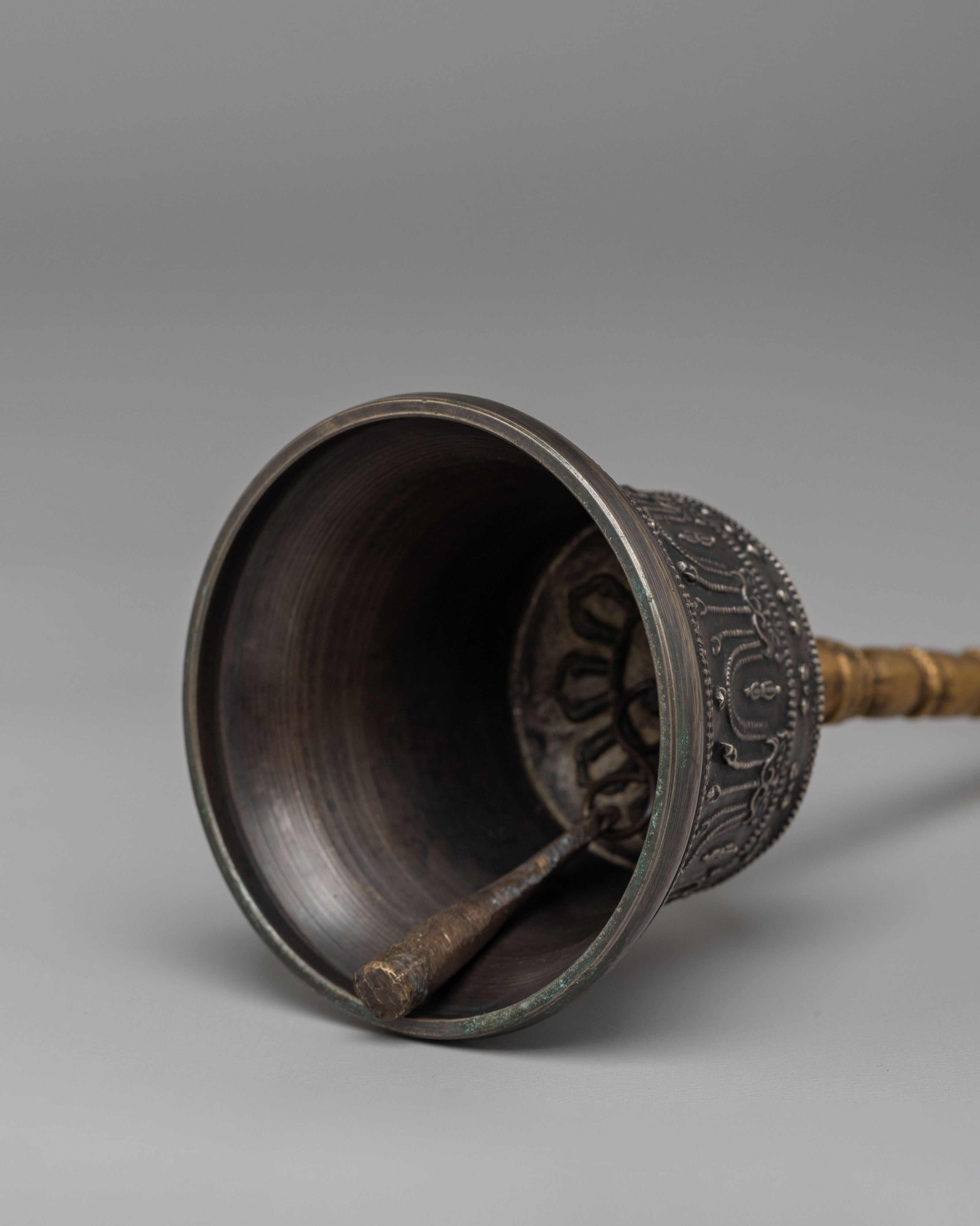 Tibetan Dharma Sound Bell | Handcrafted Bell for Meditation
