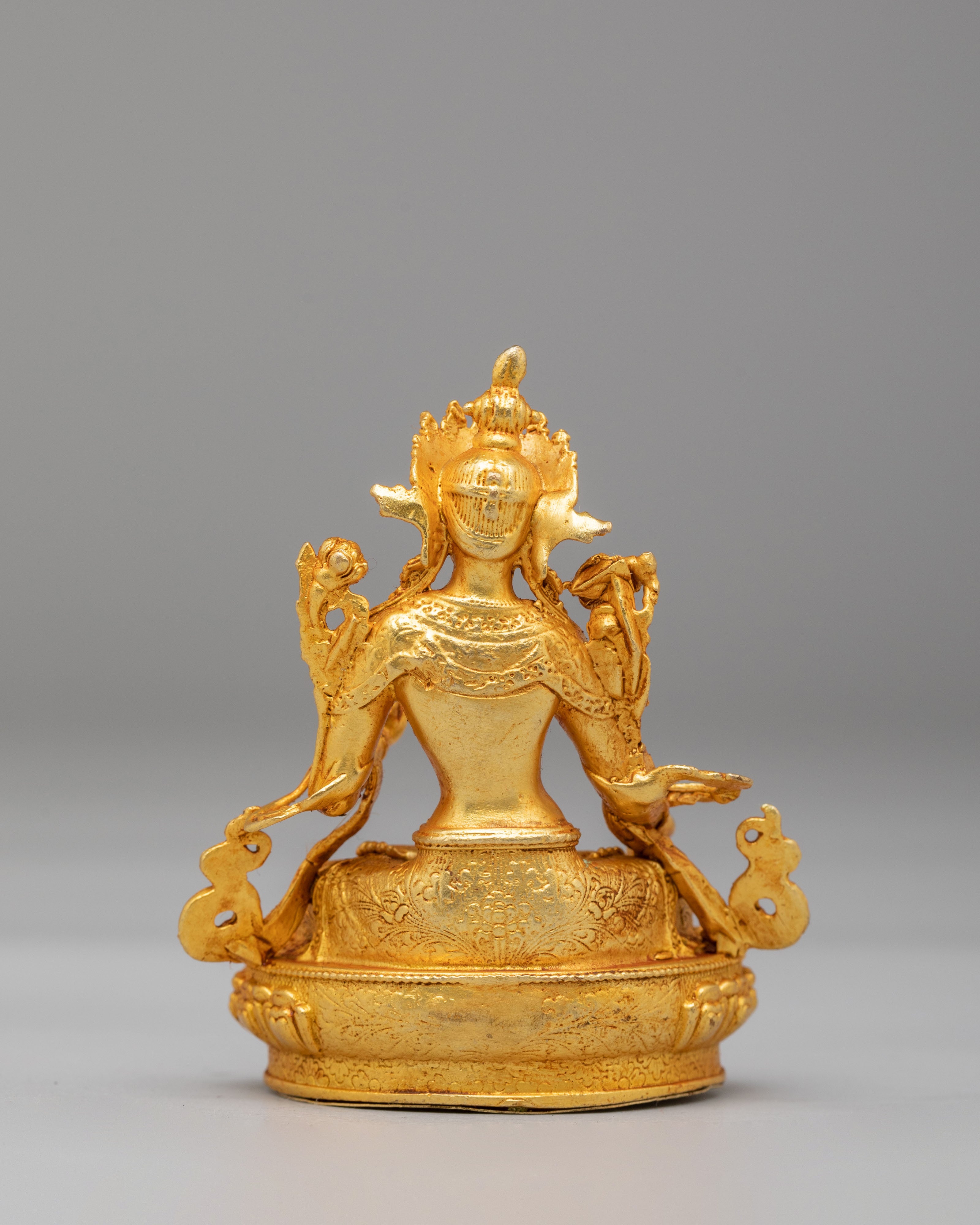 Himalayan White Tara Altar Statue | Symbol of Healing & Compassion