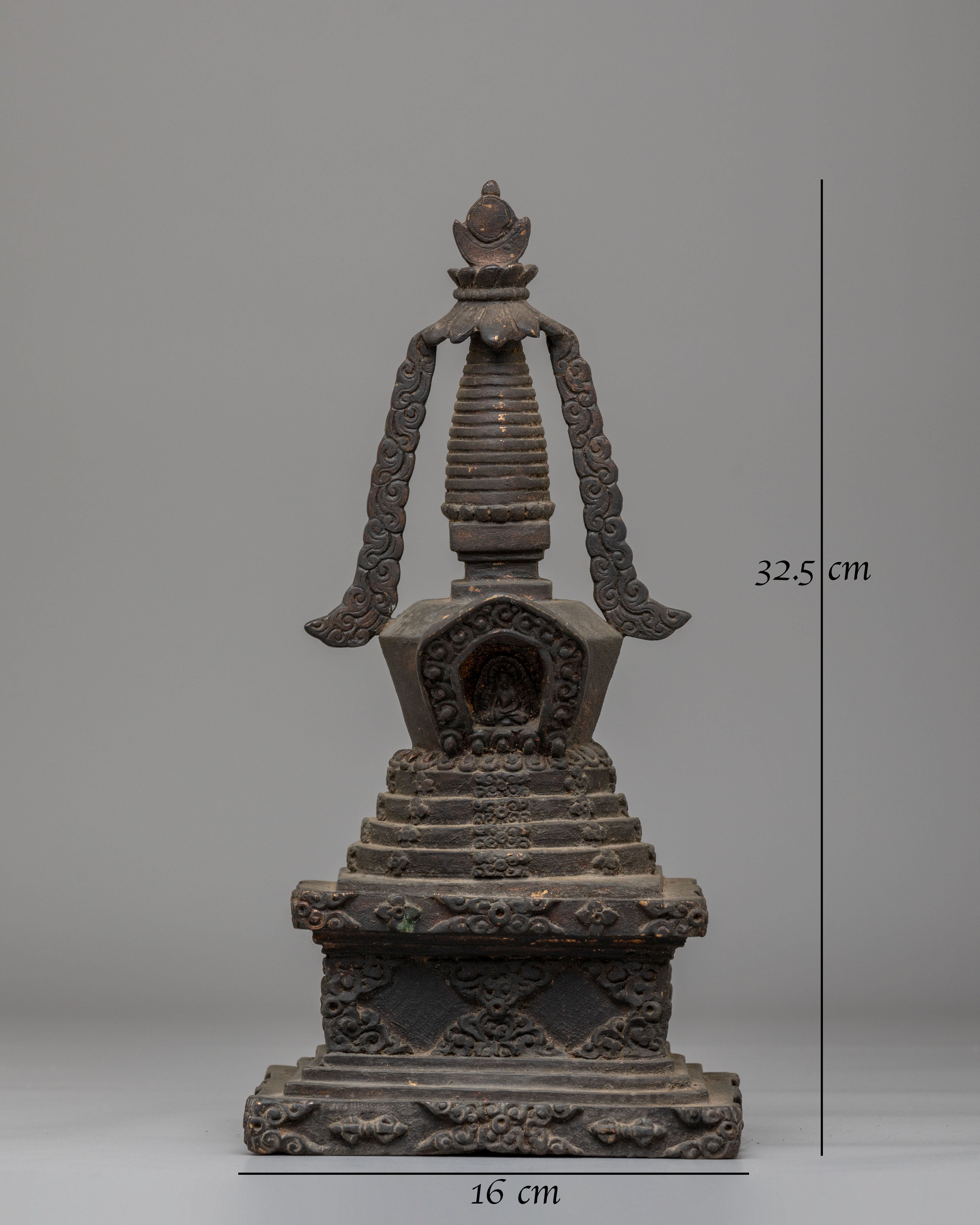Sacred Complete Victory Chorten | Traditional Tibetan Stupa