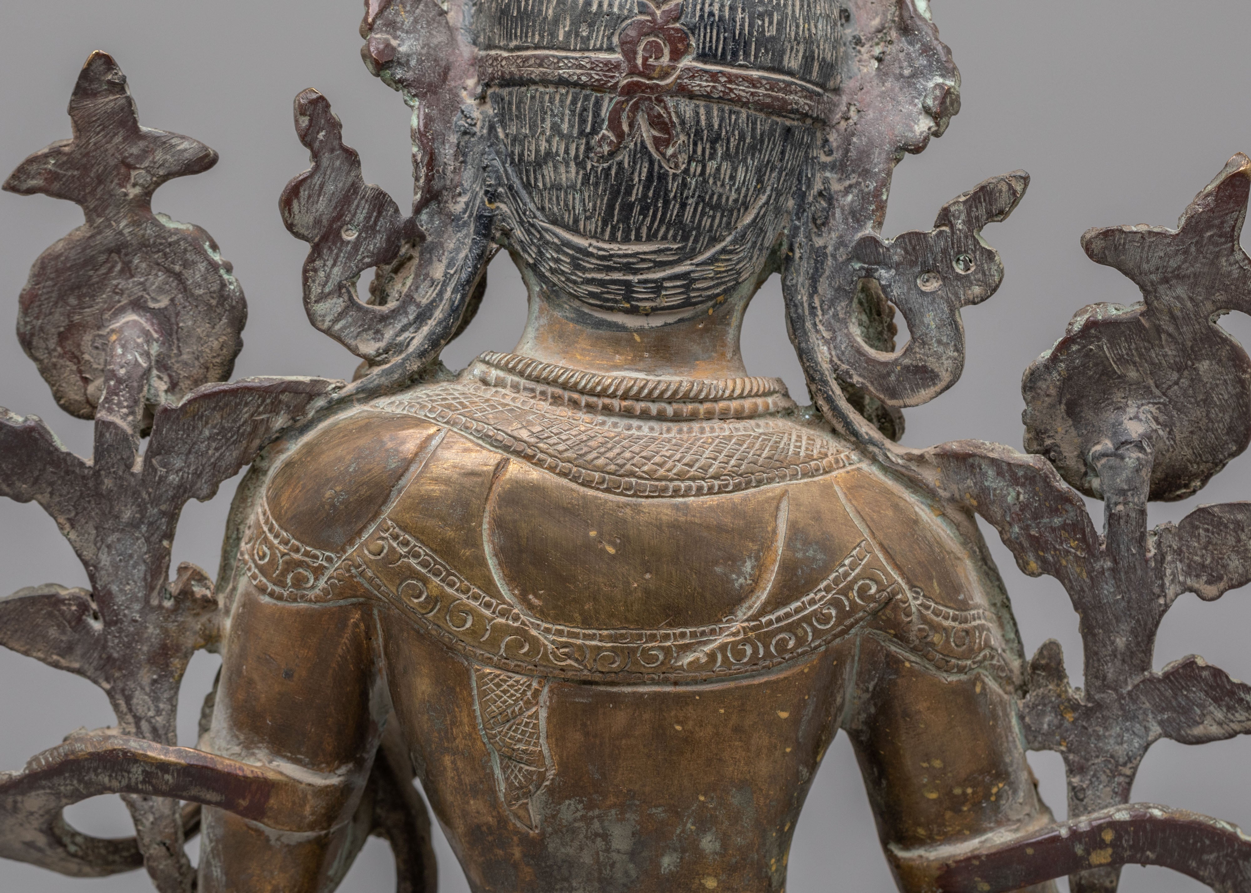 Tibetan White Tara Deity Statue | Handcrafted Divine Goddess Sculpture