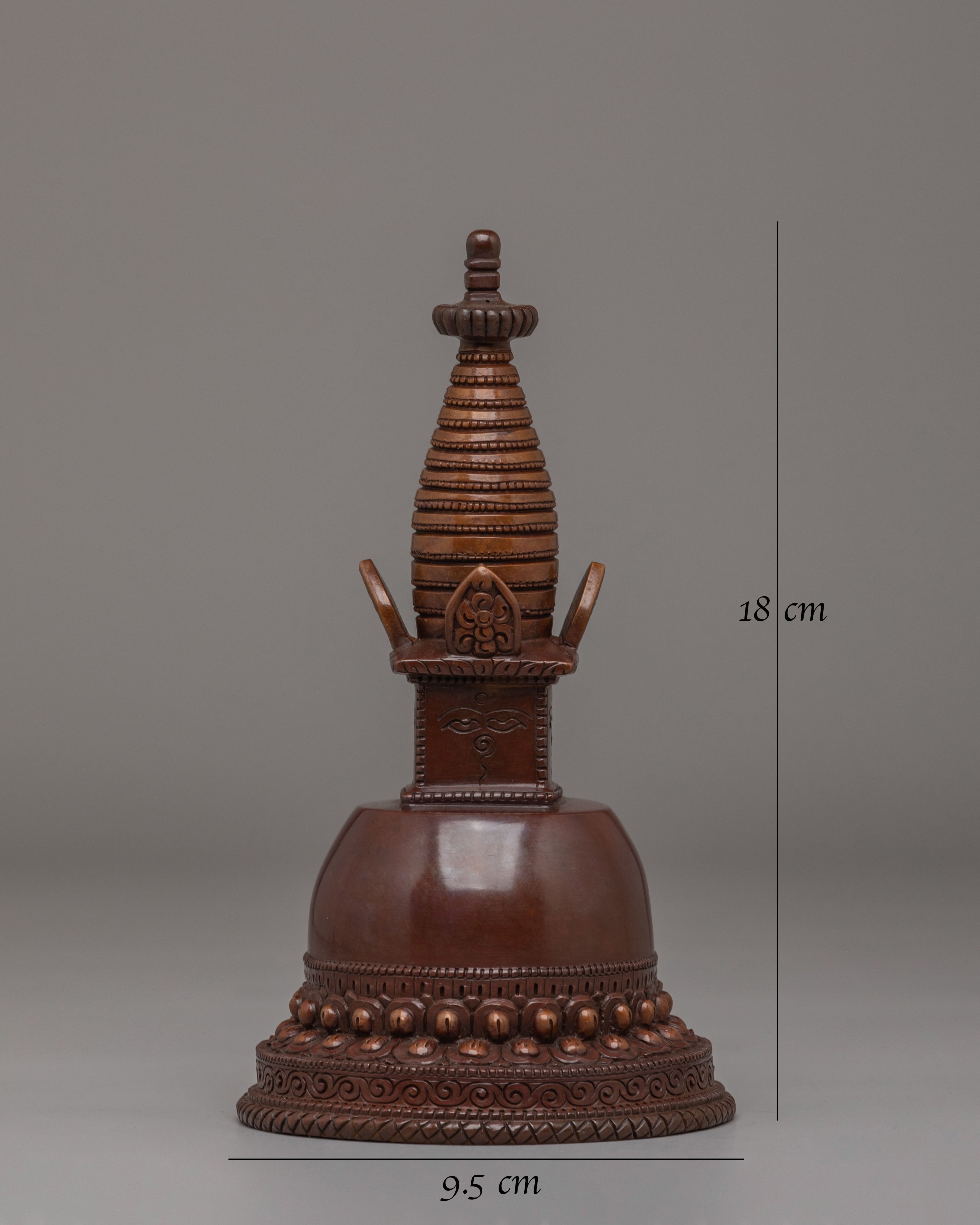 Traditional Parinirvana Stupa | Sacred Symbol of Enlightenment