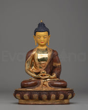 Tibetan Amitabha Buddha Copper Statue | Experience Serenity with our Sculpture