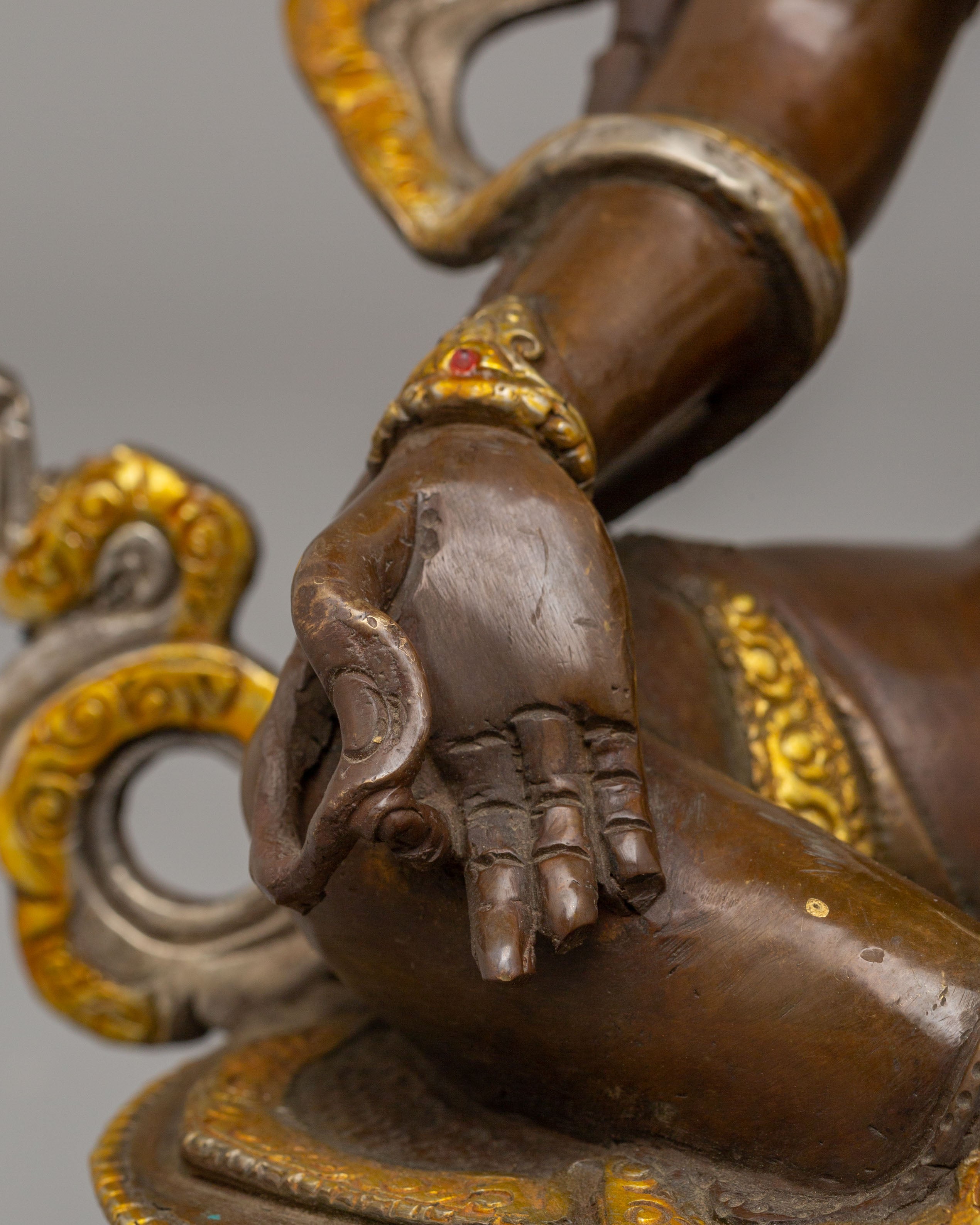 Tibetan Goddess Green Tara Statue | Handmade Artwork of Compassion