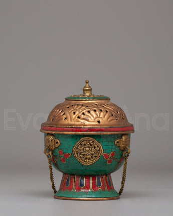 Tibetan Altar Incense Burner