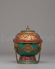 Tibetan Altar Incense Burner
