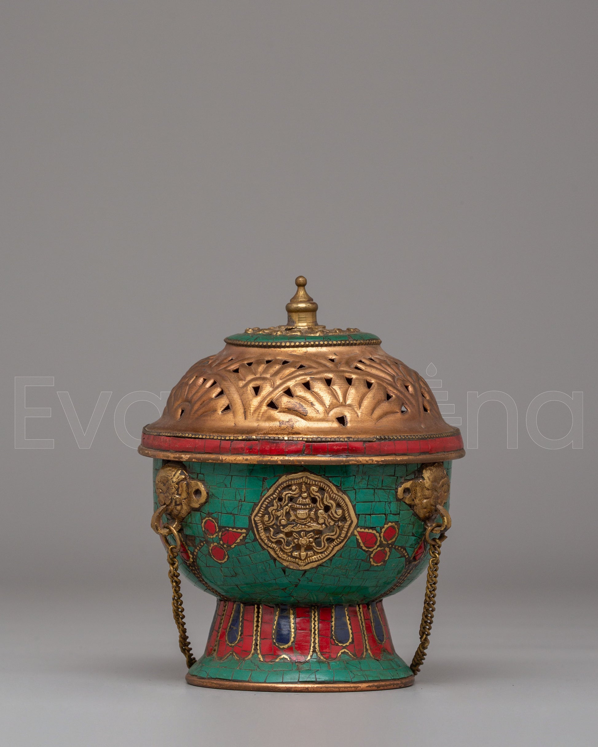 Tibetan Altar Incense Burner