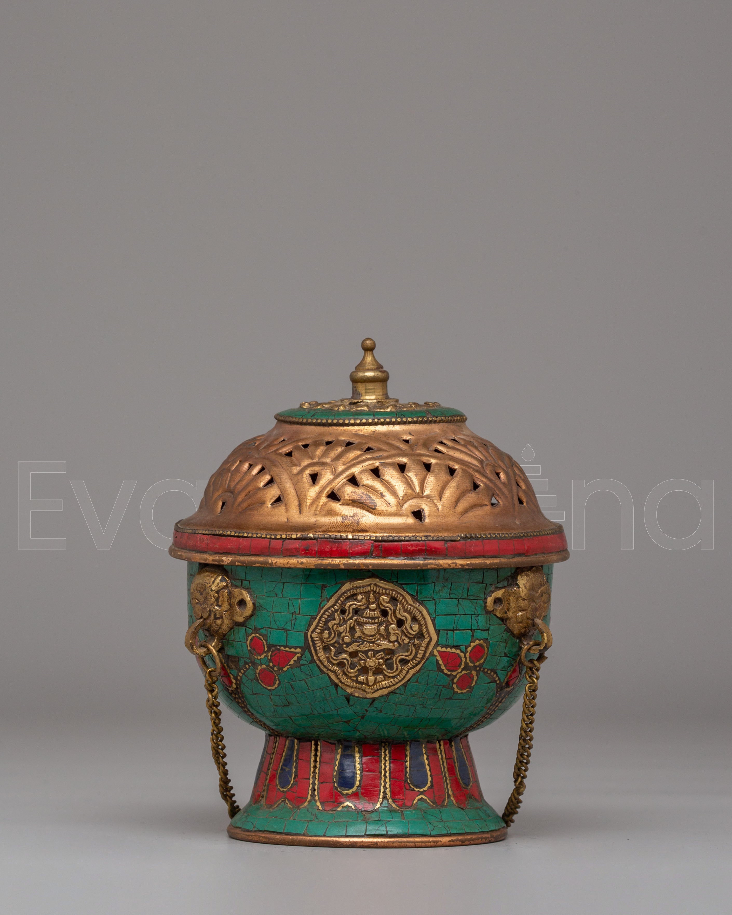 Tibetan Altar Incense Burner