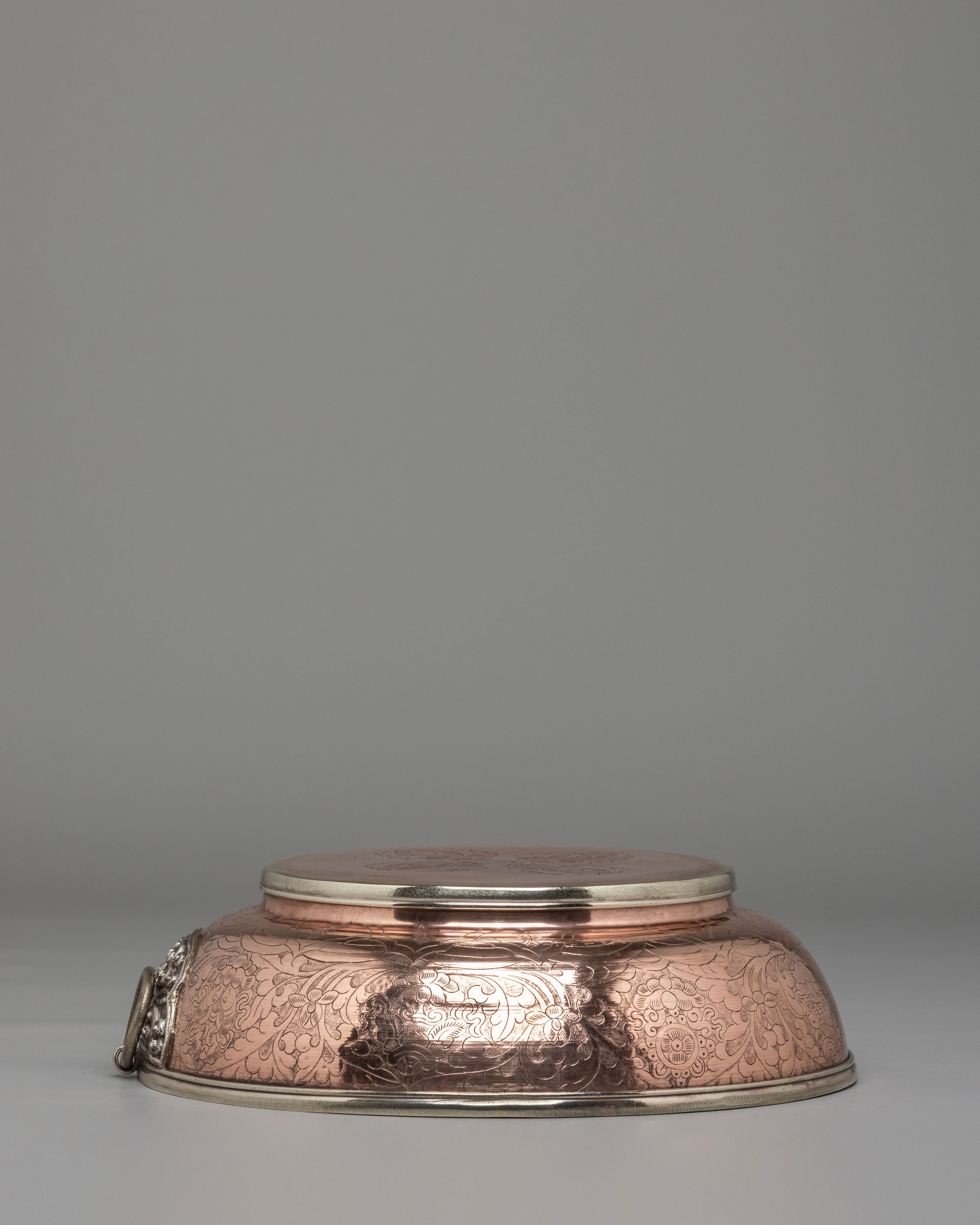 Tibetan Water Offering Set for Ritual | Tibetan Buddhist Altar Decor