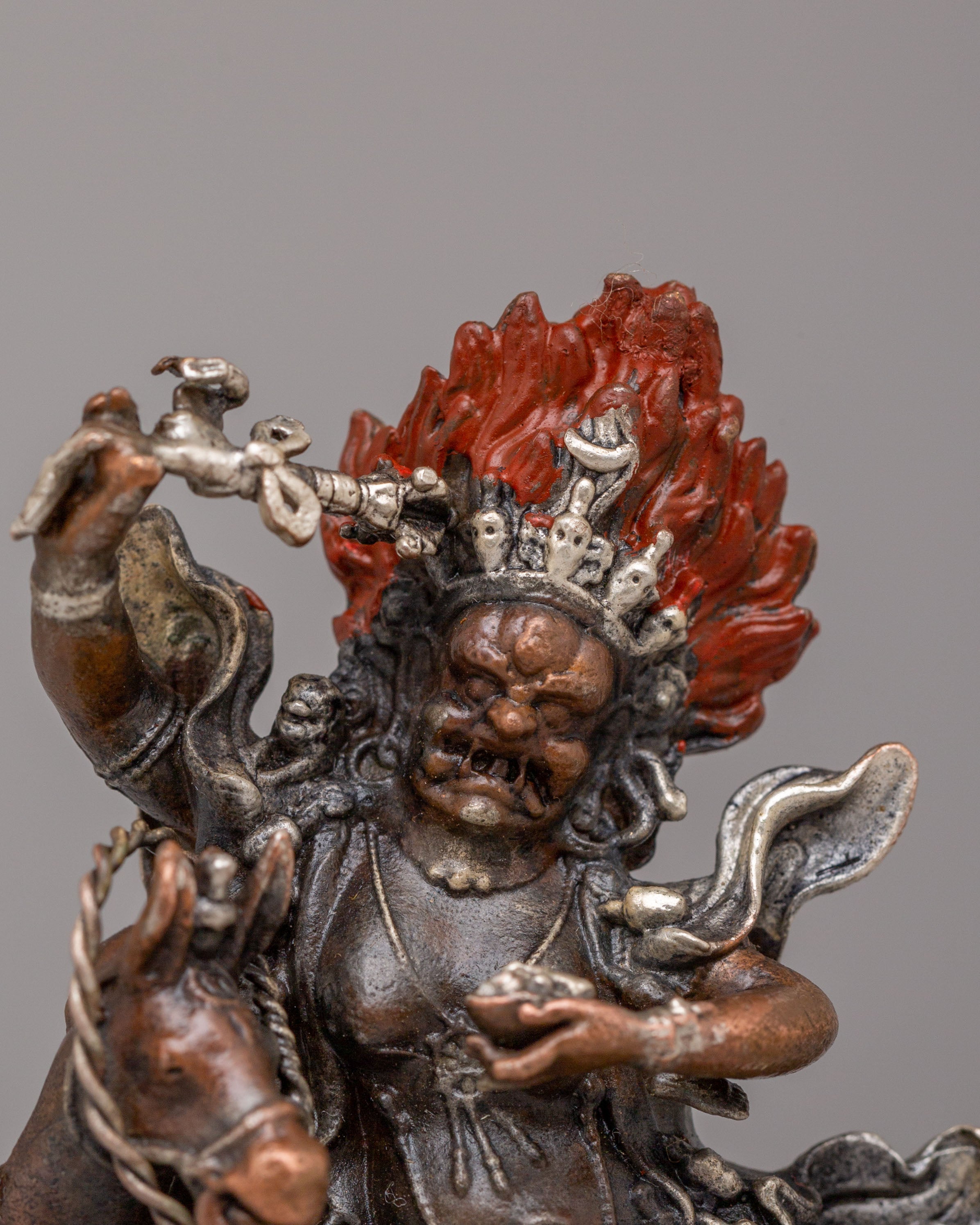 Palden Lhamo Shri Devi Protector Statue | Tibetan Guardian Deity