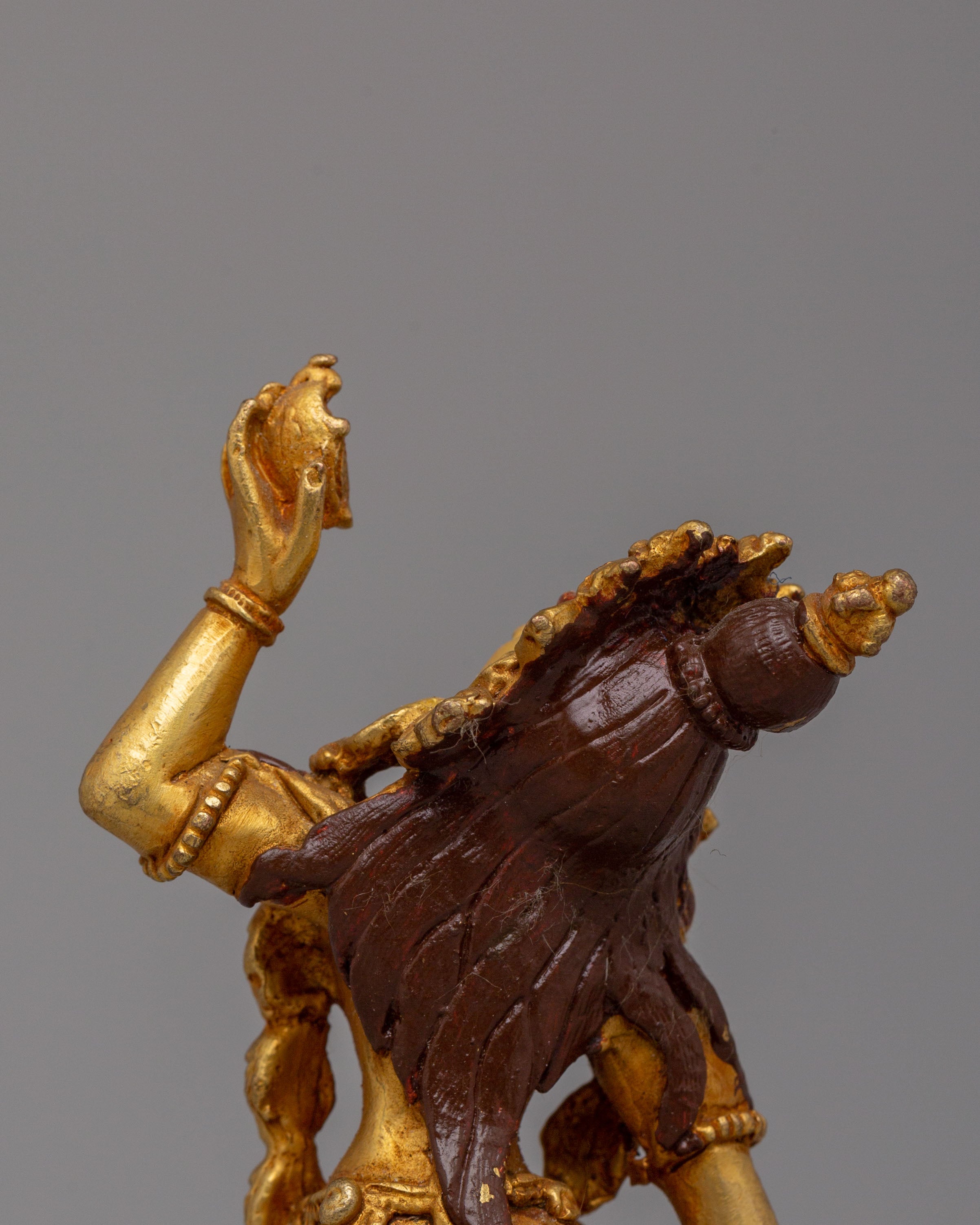 Vajrayogini Wrathful Goddess Statue | Tibetan Tantric Deity Figurine