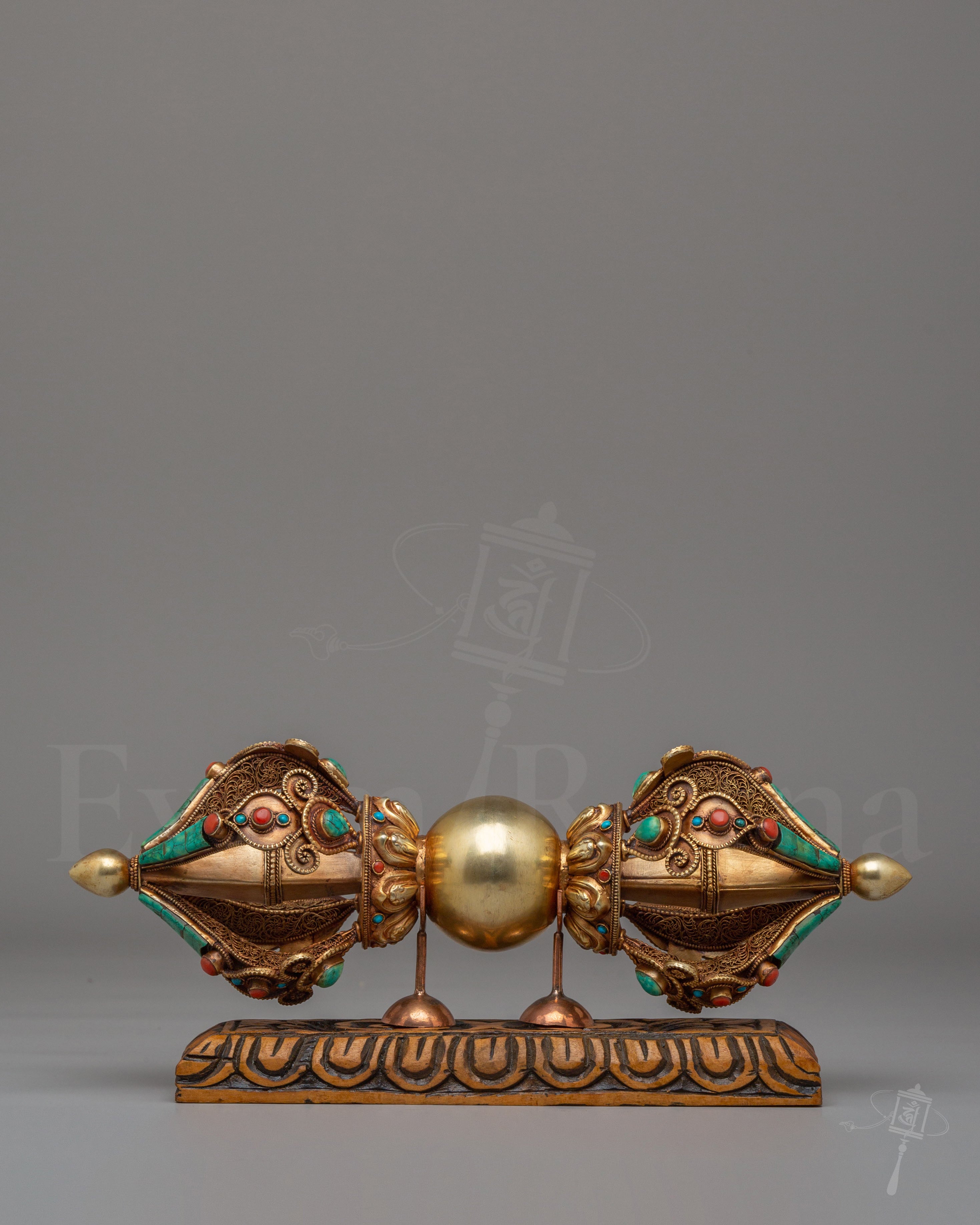Buddhist Shrine Vajra With Stand