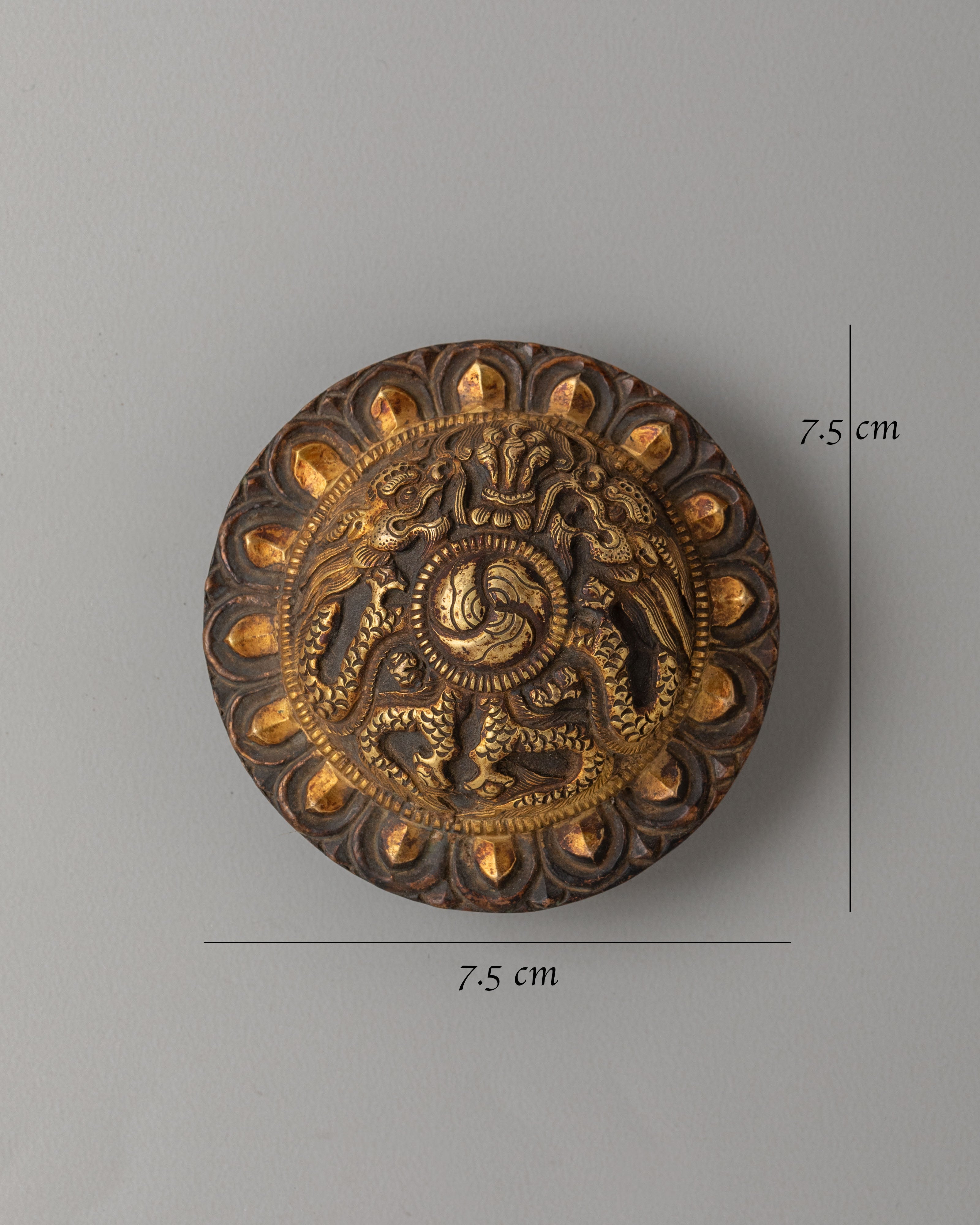 Handmade Dragon Belt Buckle | Himalayan Art