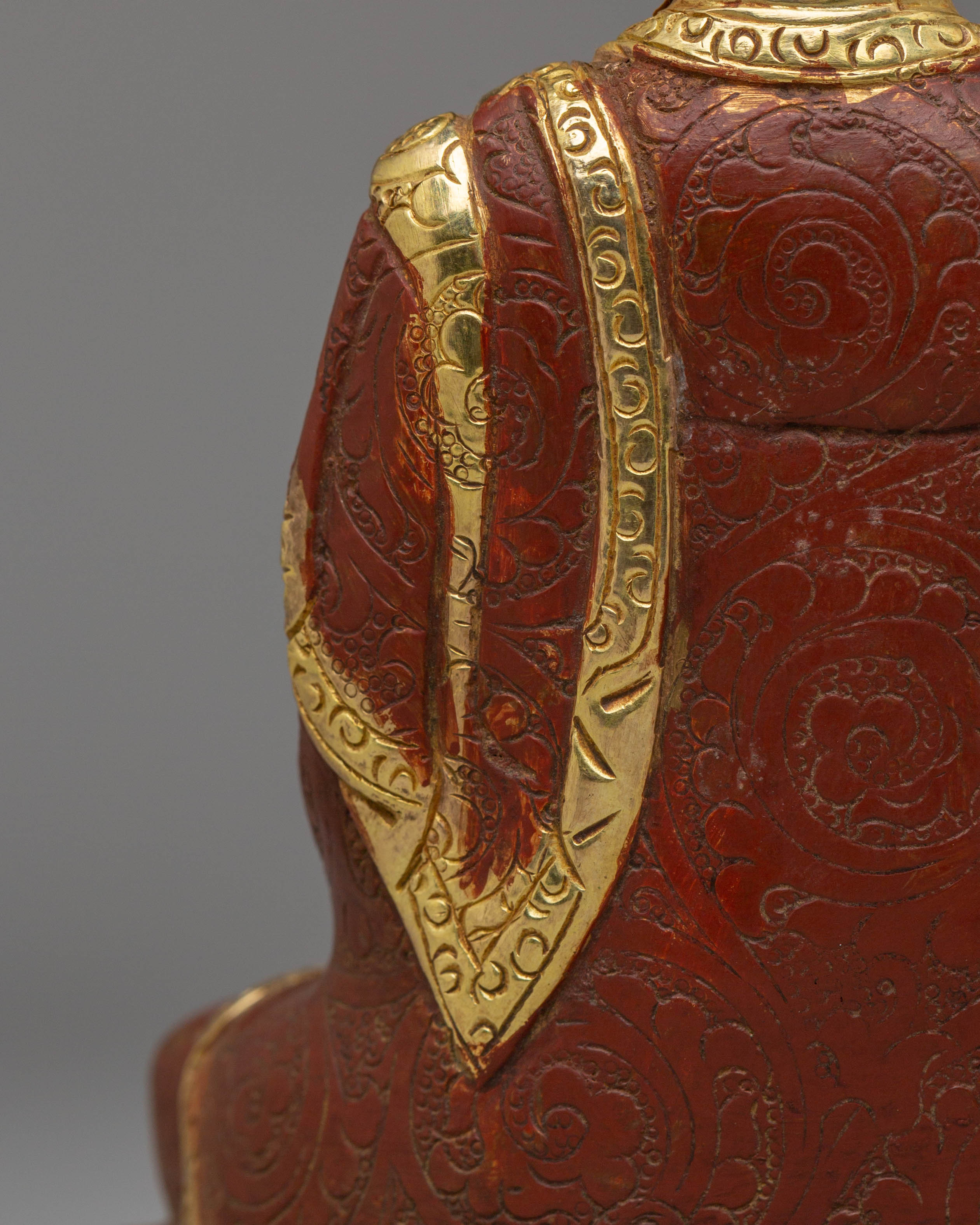 Handcrafted Vairocana Copper Sculpture | Statue for Altar and Meditation