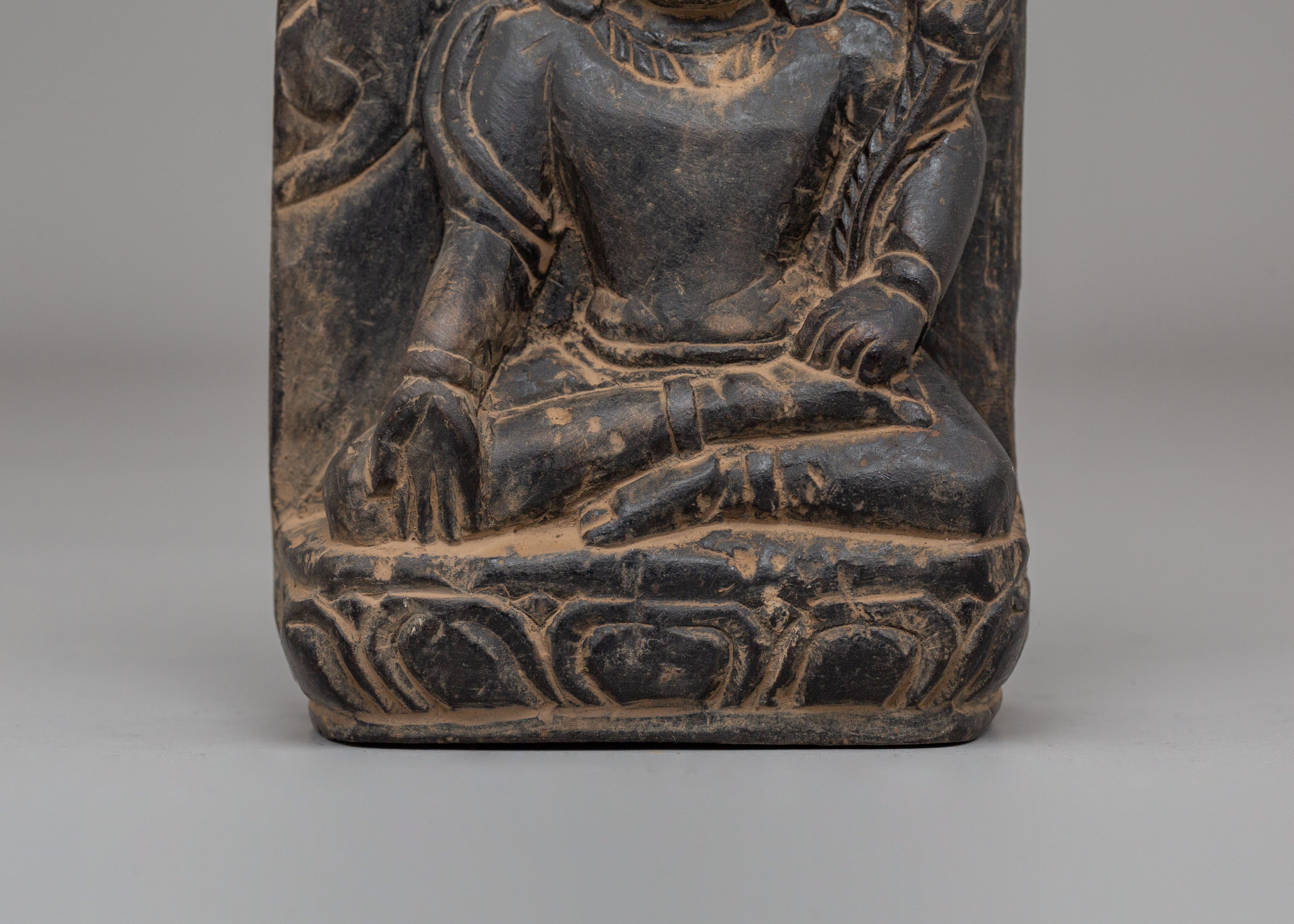 Buddhist Wisdom Deity Manjushri Statue | Symbol of Wisdom and Enlightenment