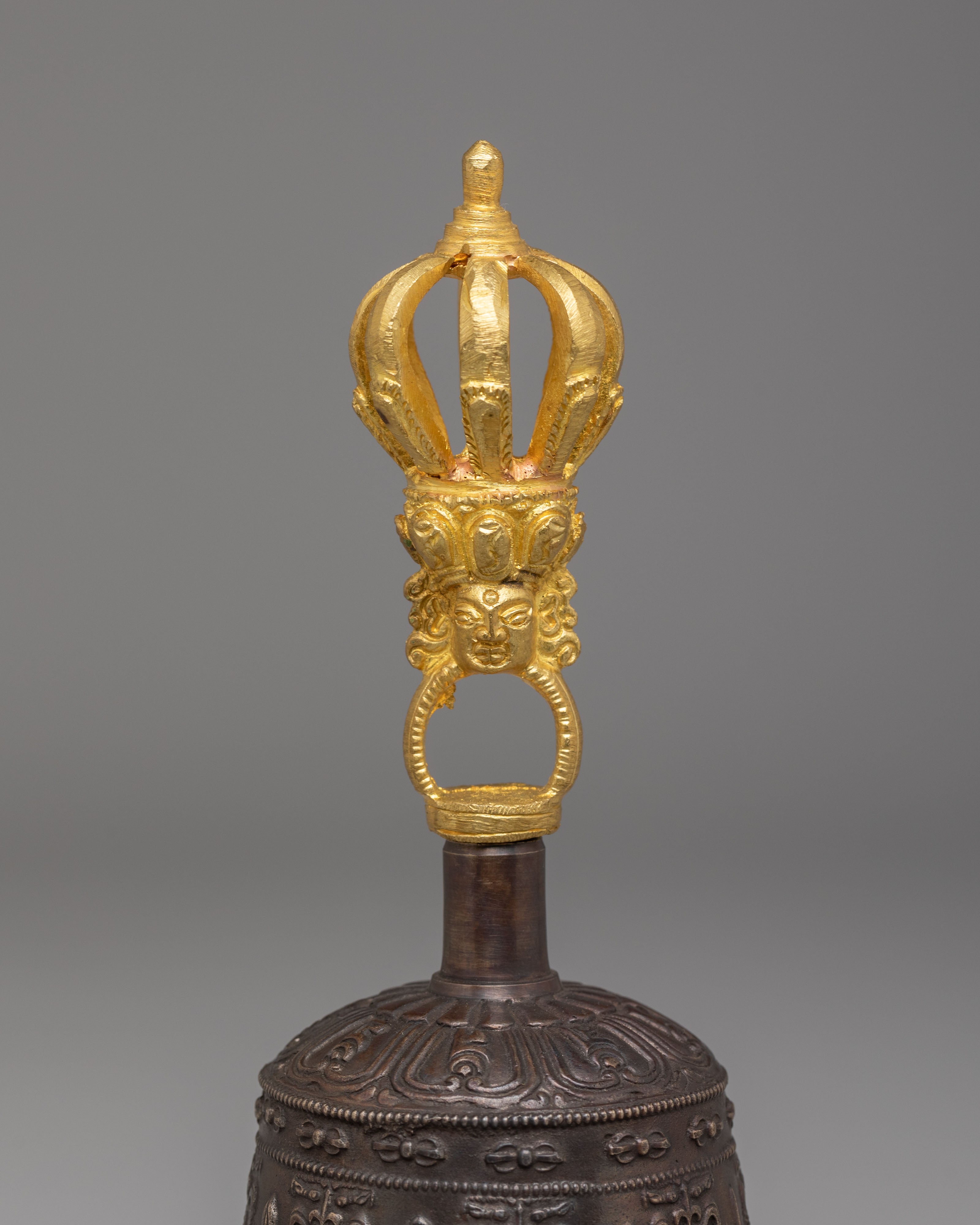 Buddhist Ceremonial Vajra and Bell | Spiritual Ritual Tools for Meditation