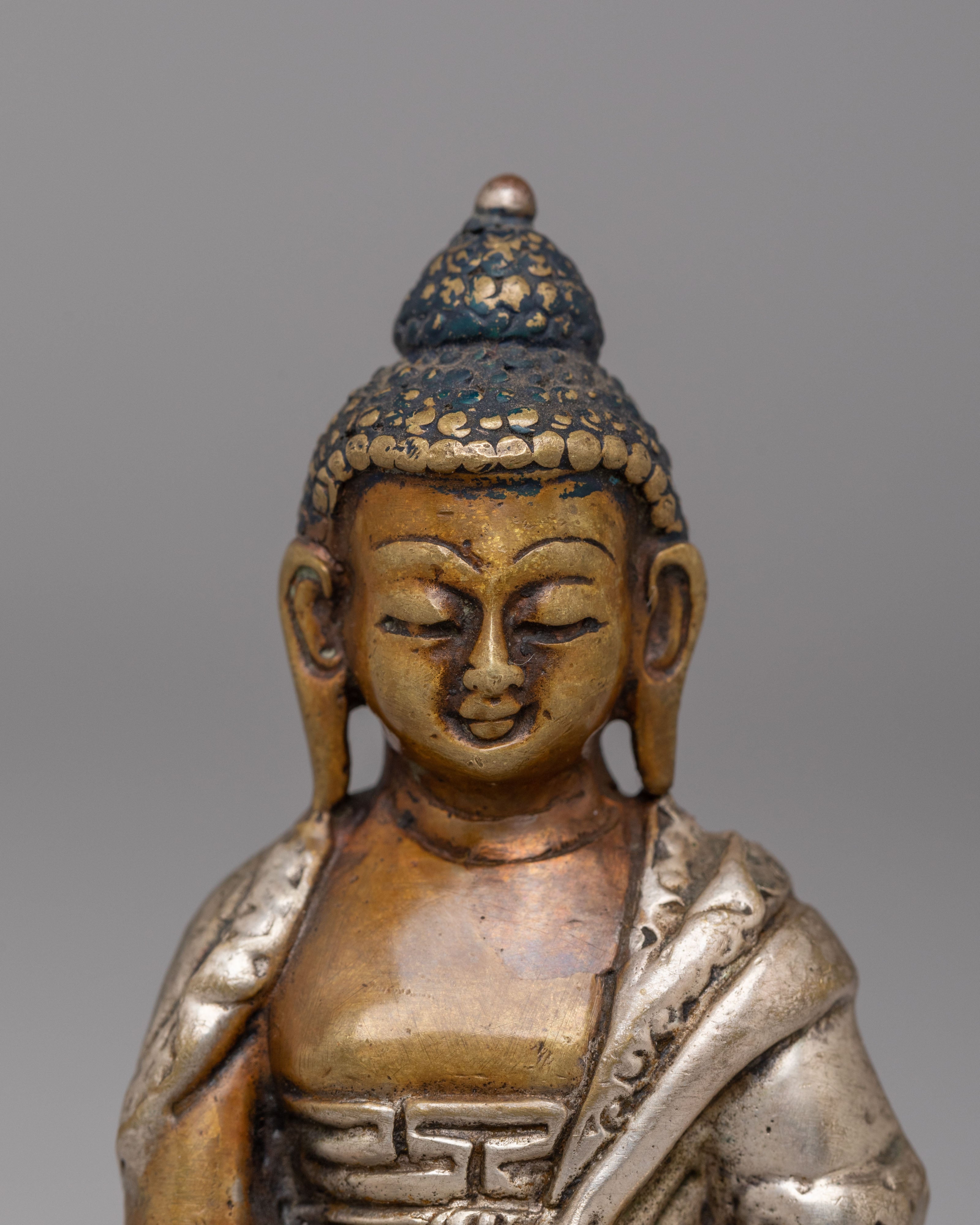 Tibetan Shakyamuni Buddha Meditation Statue | Himalayan Artwork
