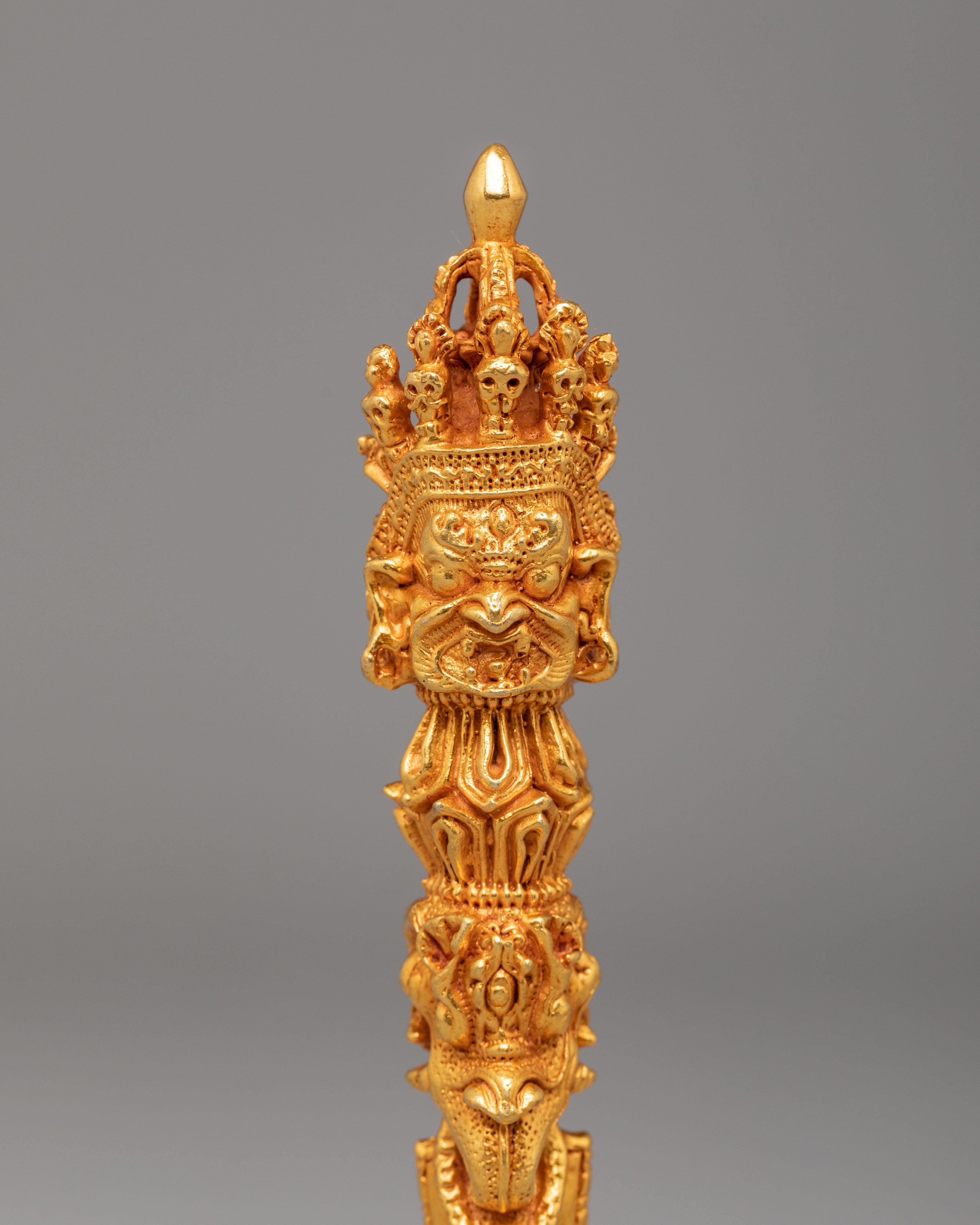 Sacred Himalayan Protection Phurba | Powerful Ritual Dagger for Spiritual Ceremonies