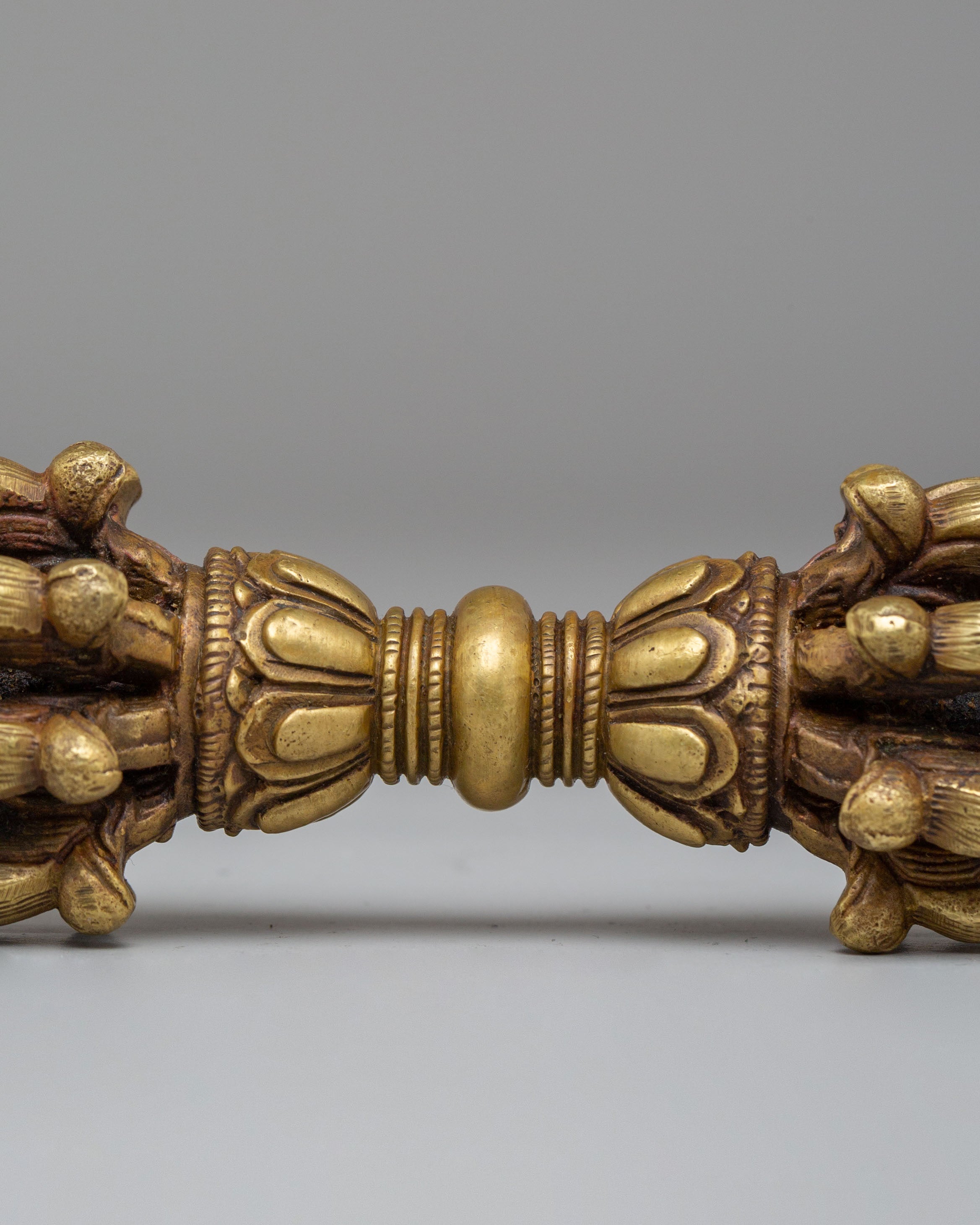 Sacred Vajra and Bell Set for Ritual | Handcrafted Buddhist Meditation Tools