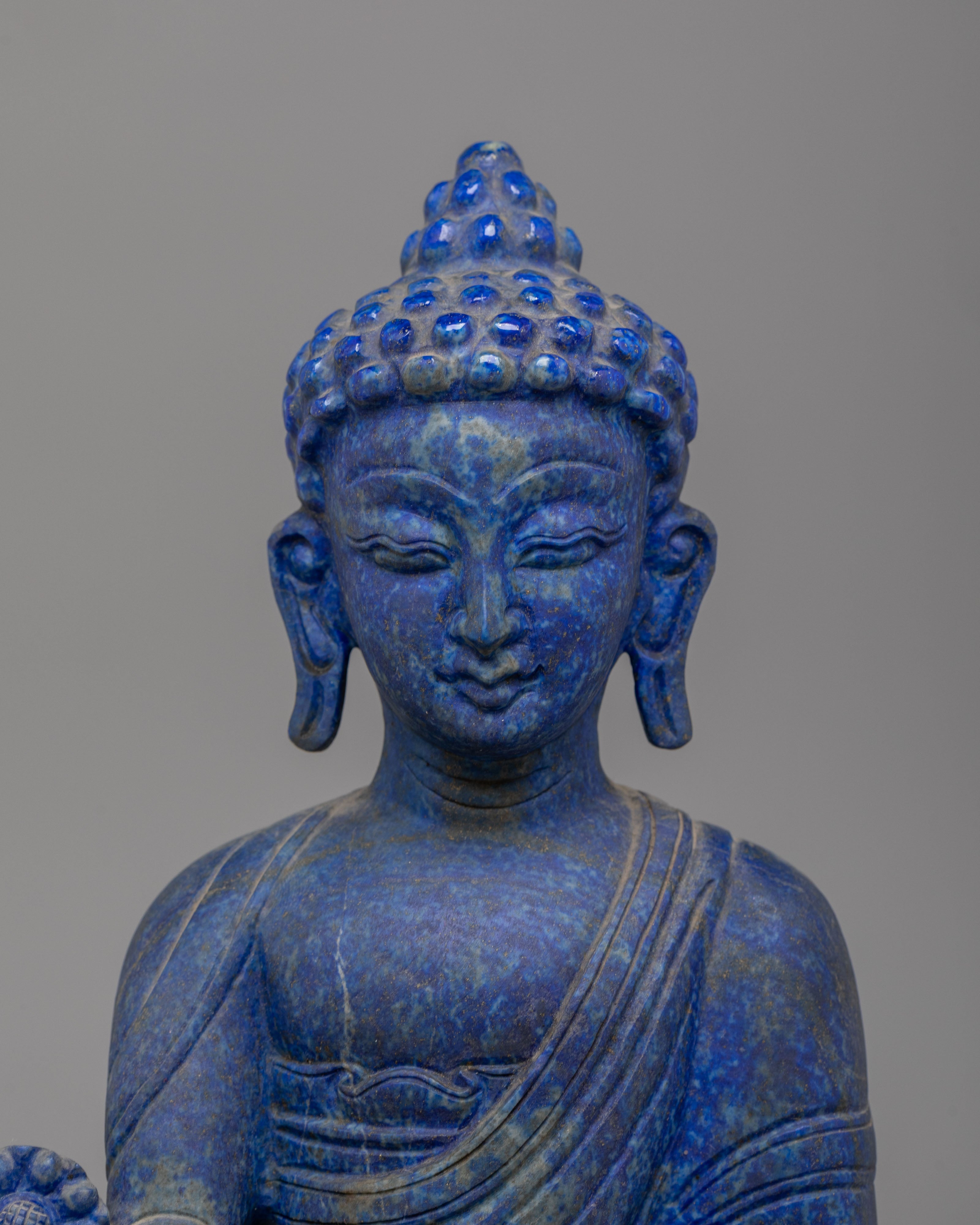 Bhaisajyaguru Medicine Buddha Sculpture | Tibetan Healing Deity