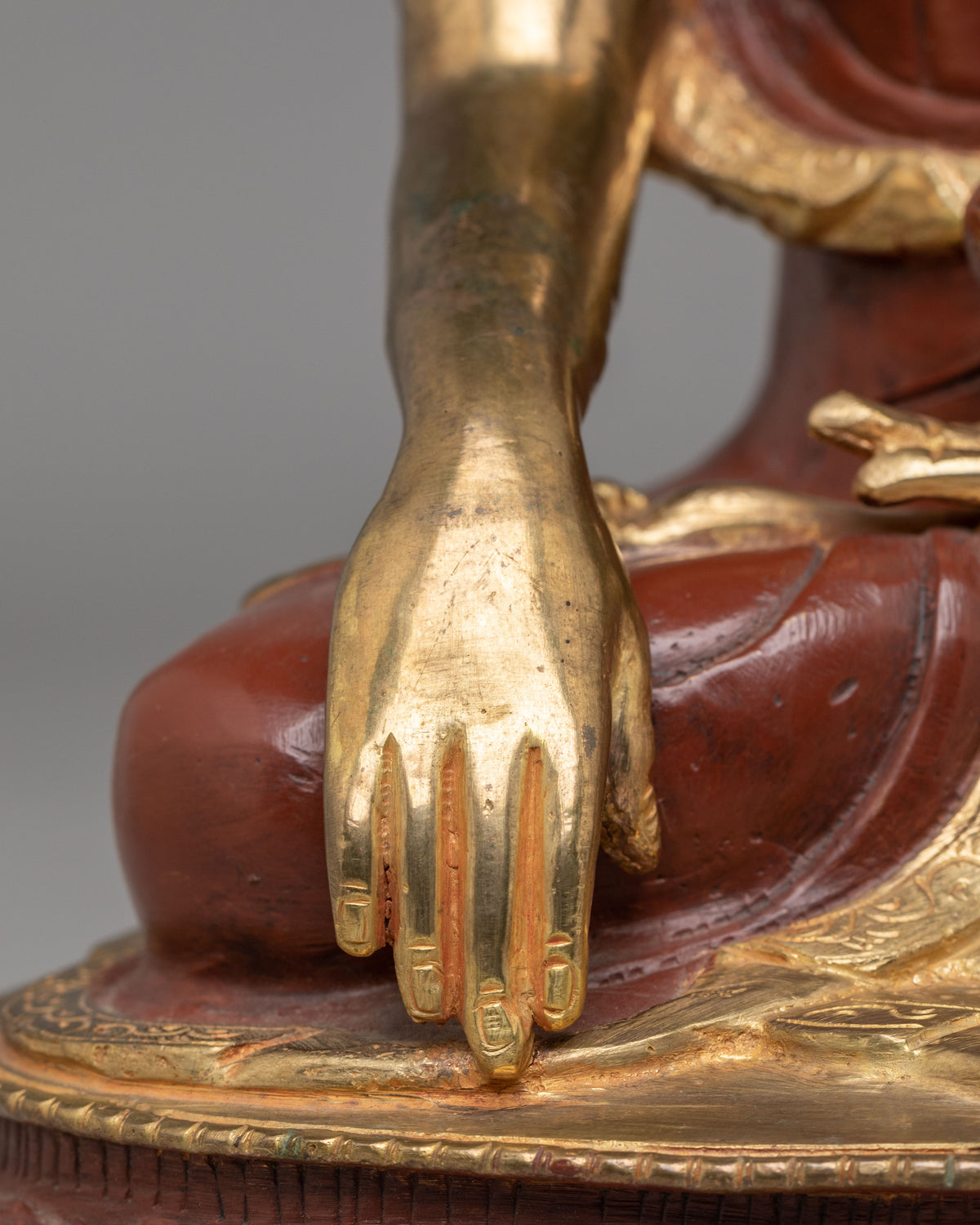 Handmade Siddhartha Gautama Buddha Statue | Sacred Shakyamuni Sculpture