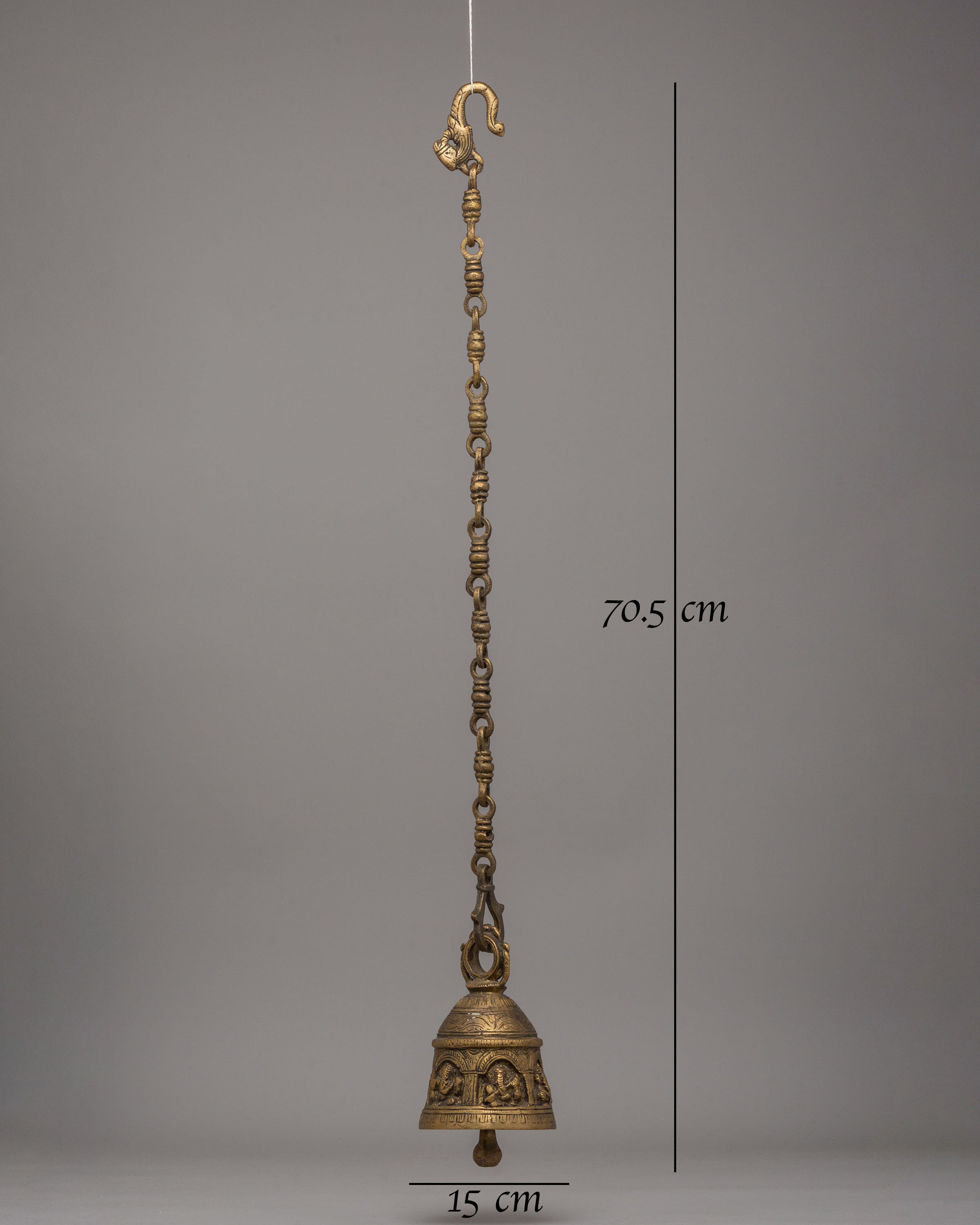 Sacred Spiritual Hanging Bell | Traditional Tibetan Ritual Bell