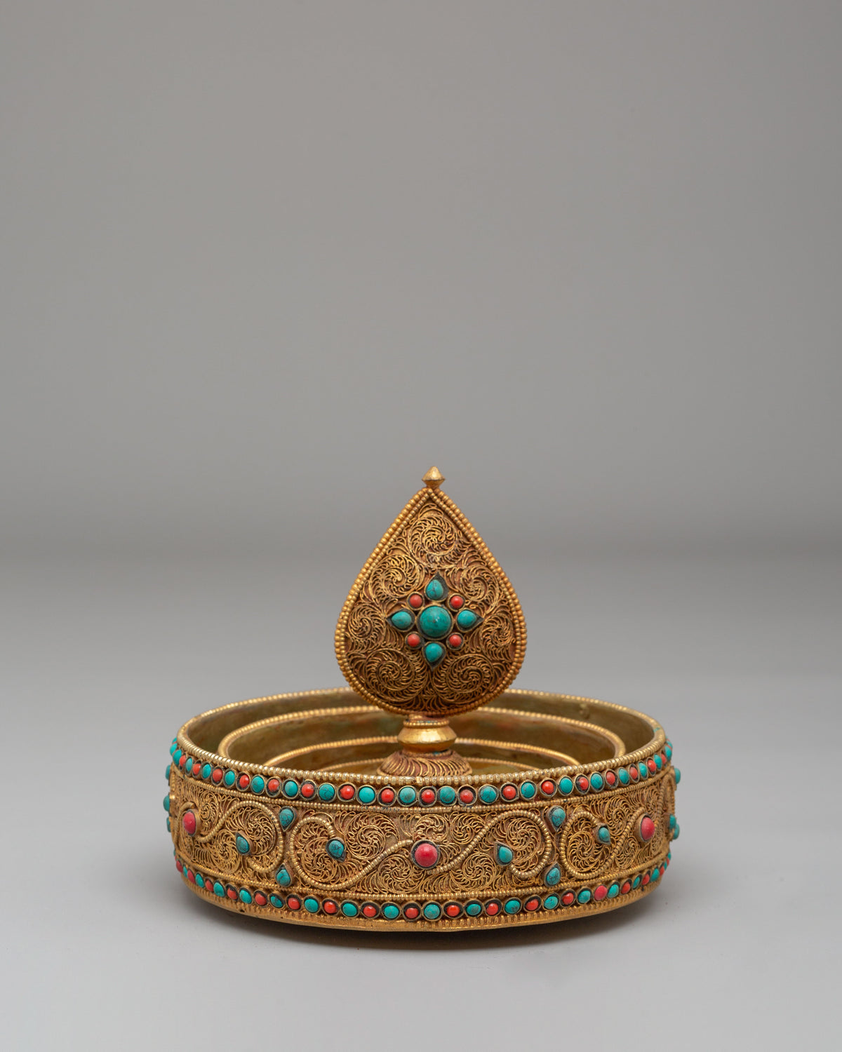 Vajrayana Altar Mandala Offering Set | Handcrafted Ritual Items
