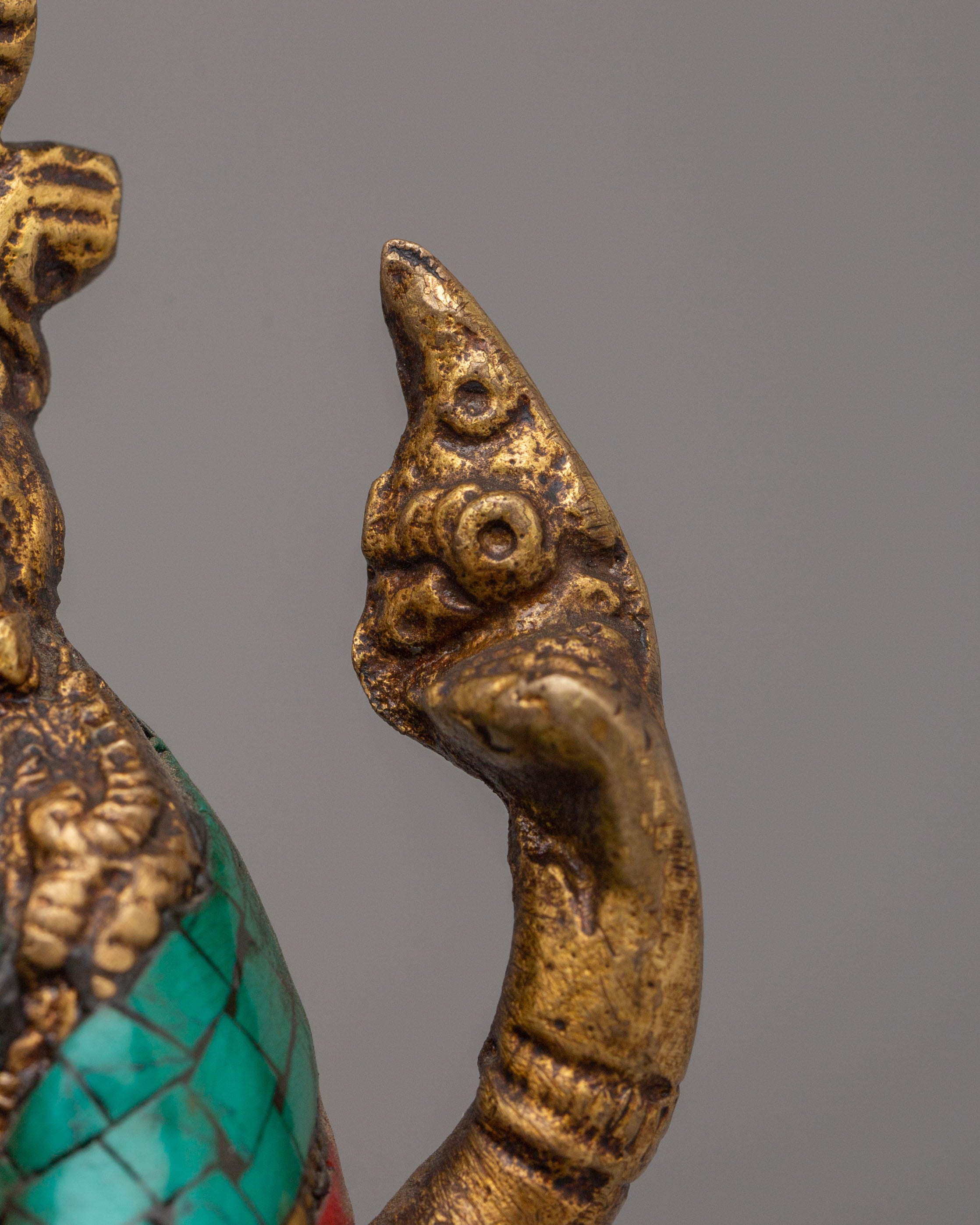 Handmade Chenrezig Bodhisattva Statue | Tibetan Avalokiteshvara Sculpture