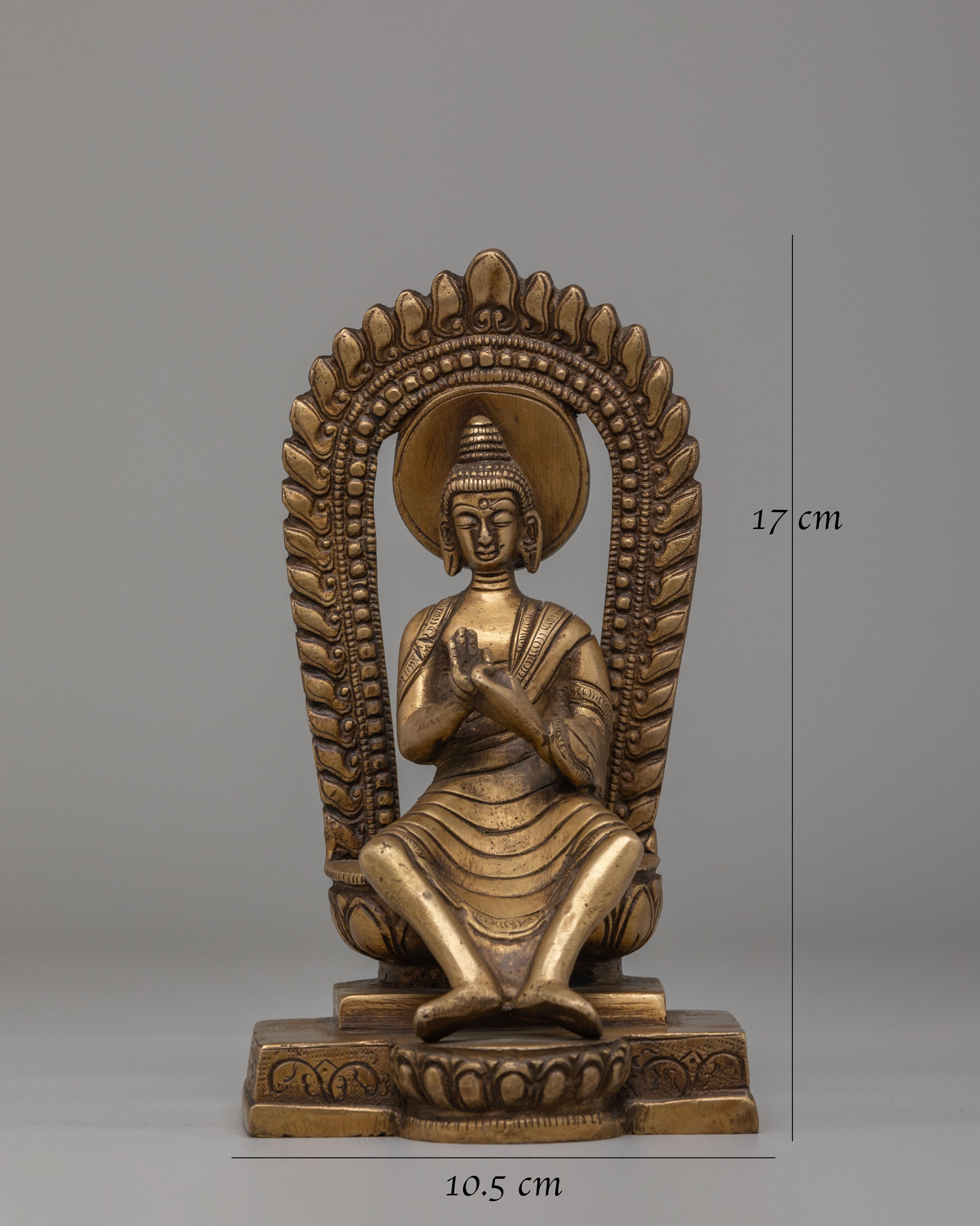 Himalayan Maitreya Buddha Statue | Brass Sculpture