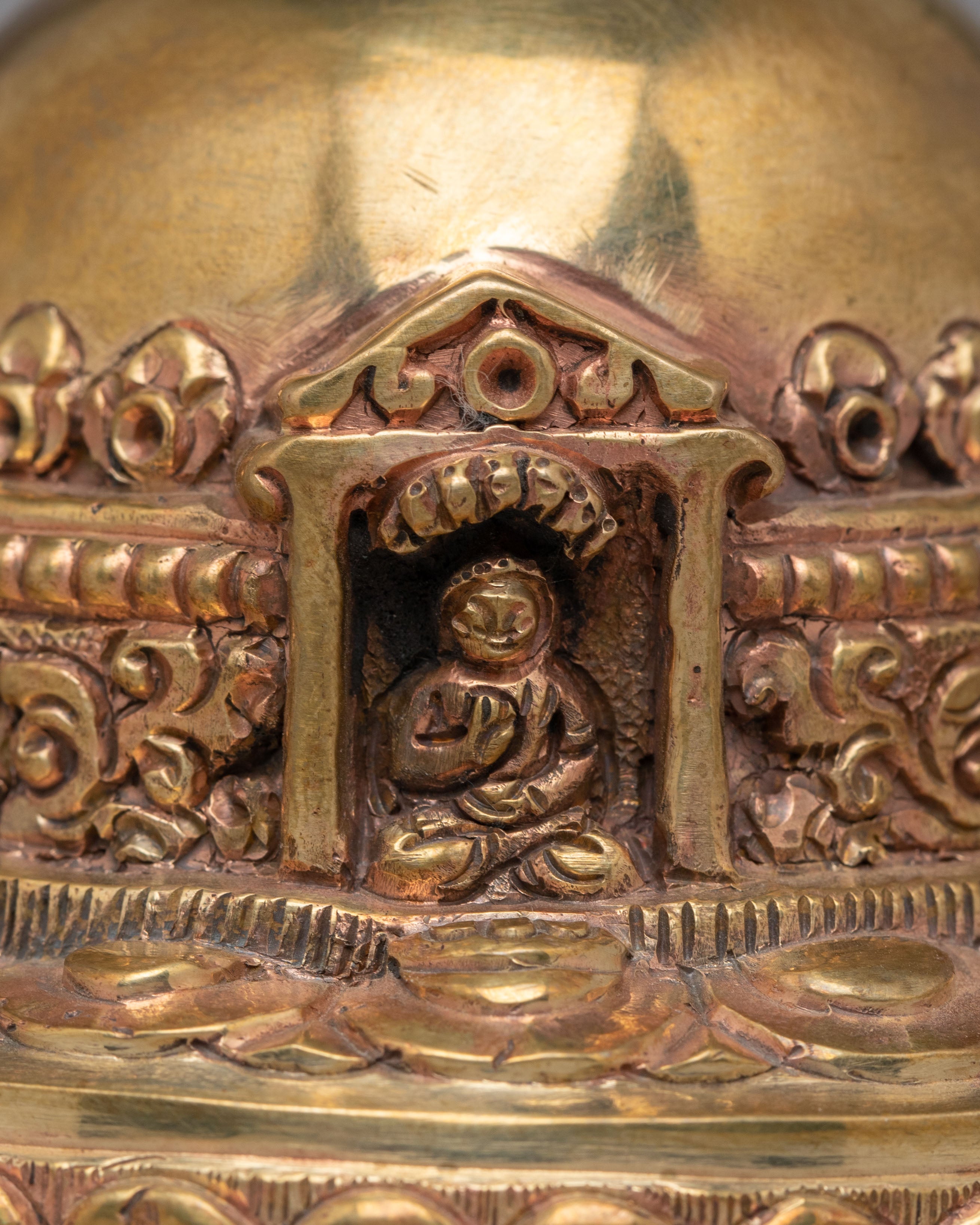 Tibetan Chorten Kora | Handmade Tibetan Buddhist Shrine Decor