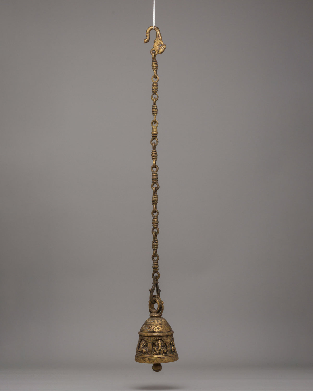 Sacred Spiritual Hanging Bell | Traditional Tibetan Ritual Bell